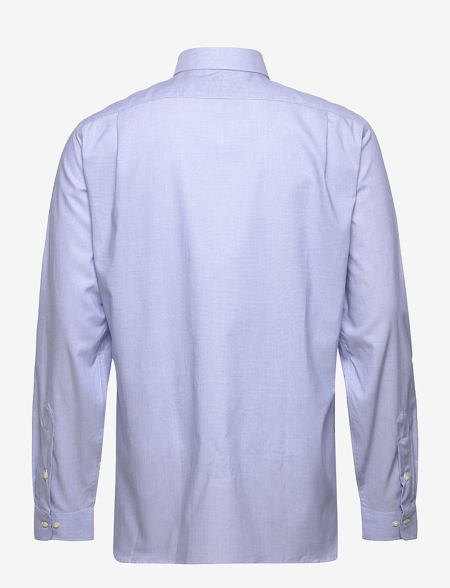 Polo Ralph Lauren - PUREPRESS NS POPLIN-SLIM ESTATE PPC - randiga skjortor - 3210a light blue/ - 1