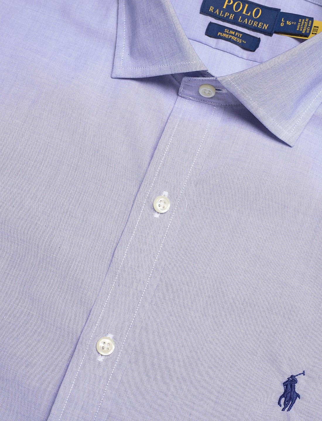 Polo Ralph Lauren - Slim Fit Poplin Shirt - basic-hemden - 3210a light blue/ - 3