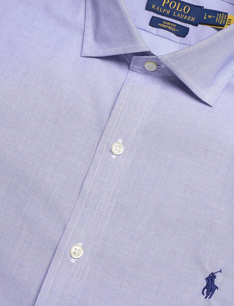 Polo Ralph Lauren - PUREPRESS NS POPLIN-SLIM ESTATE PPC - basic shirts - 3210a light blue/ - 3