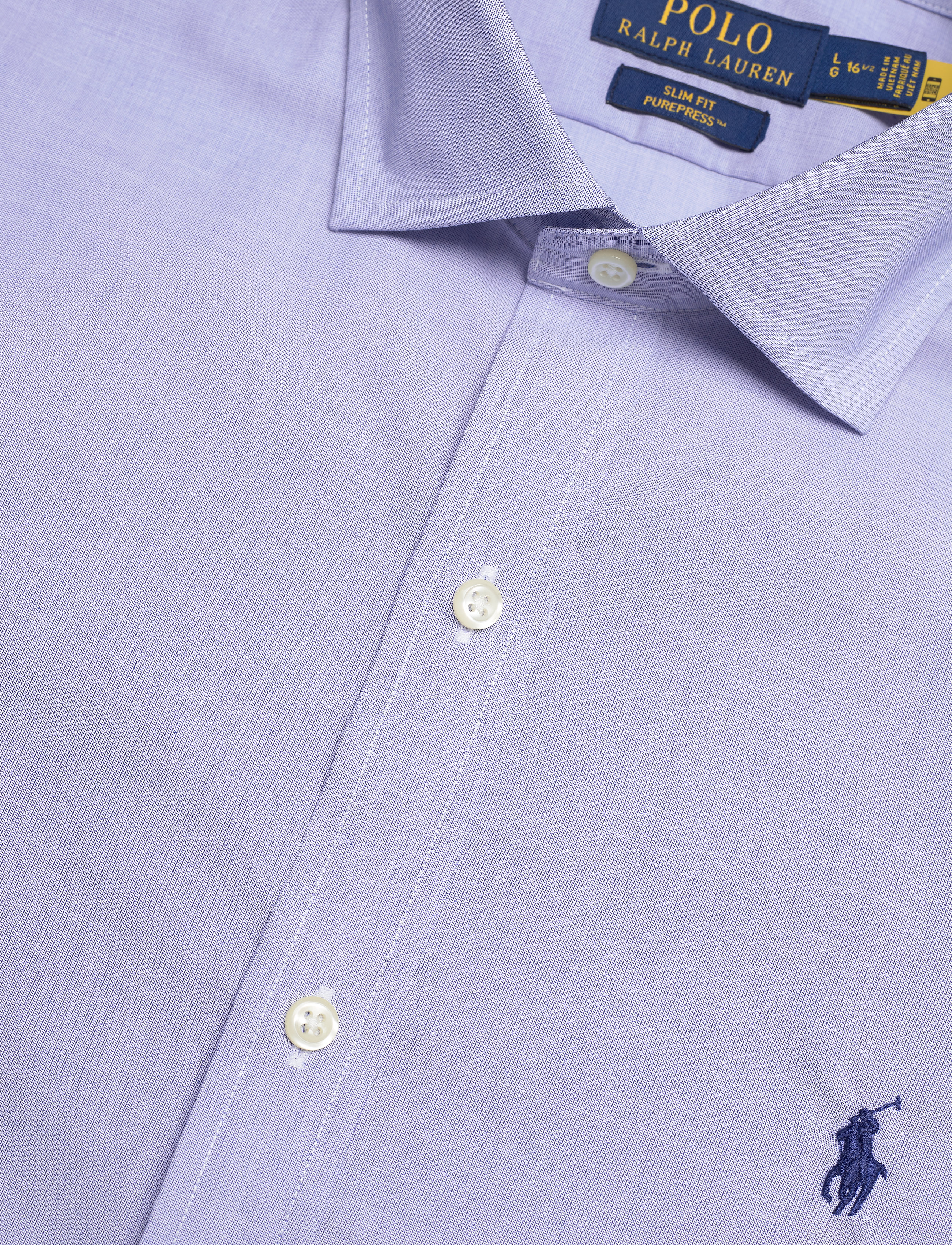 Polo Ralph Lauren - Slim Fit Poplin Shirt - gestreifte hemden - 3210a light blue/ - 3