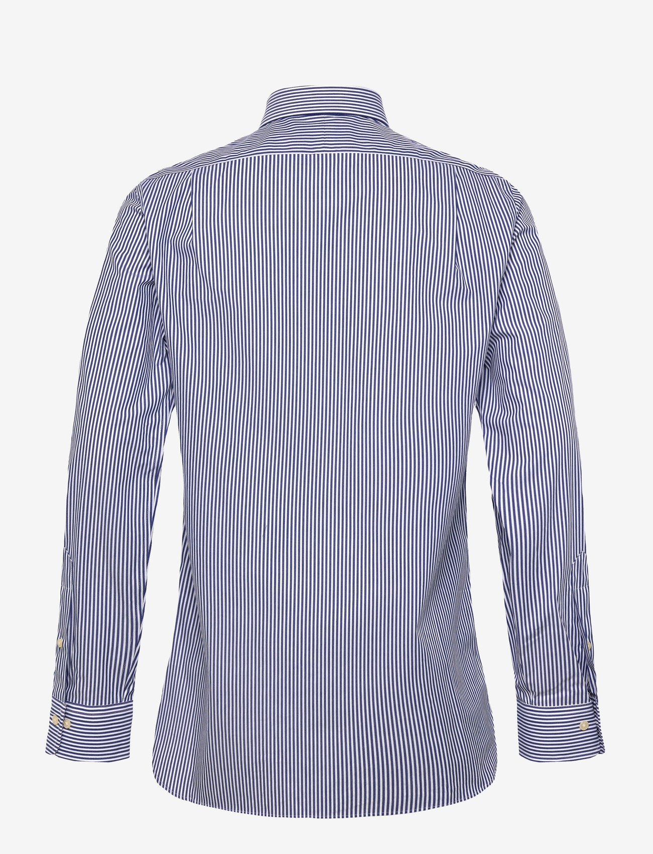 Polo Ralph Lauren - Slim Fit Poplin Shirt - randiga skjortor - 3213a royal/white - 1