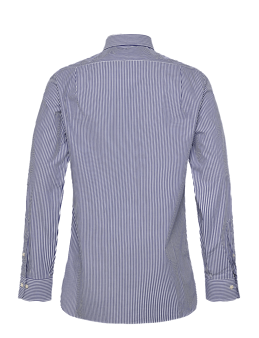 Polo Ralph Lauren - PUREPRESS NS POPLIN-SLIM ESTATE PPC - chemises à rayures - 3213a royal/white - 1