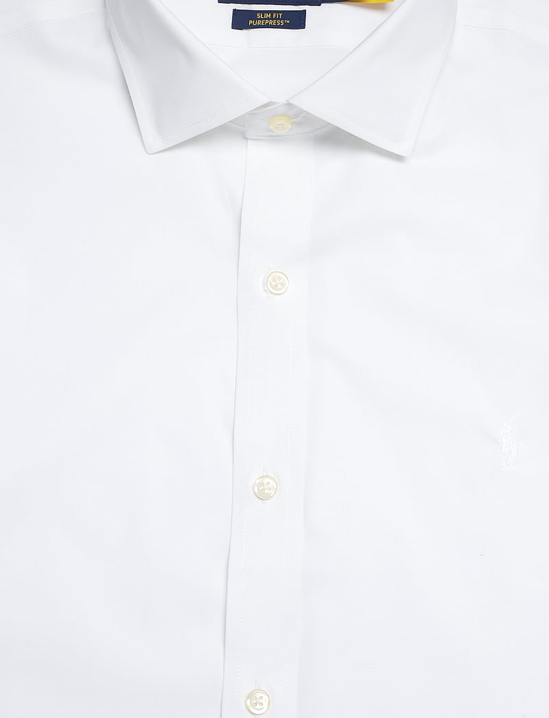 Polo Ralph Lauren - Slim Fit Poplin Shirt - chemises à rayures - white - 4