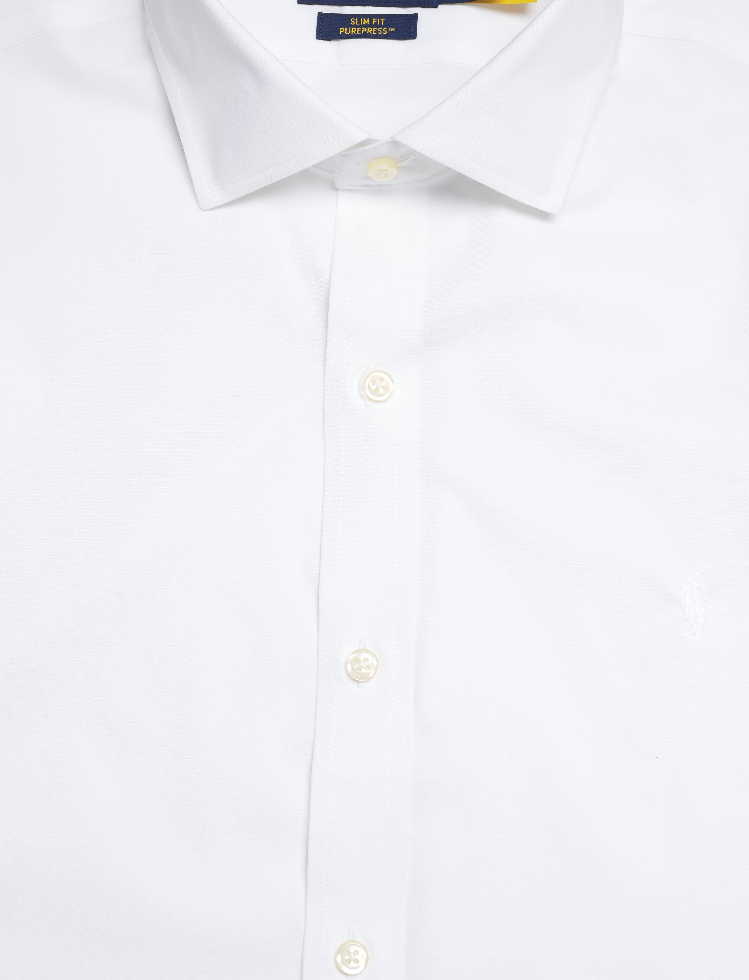 Polo Ralph Lauren - Slim Fit Poplin Shirt - gestreifte hemden - white - 4