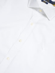 Polo Ralph Lauren - Slim Fit Poplin Shirt - su smokingu dėvimi marškiniai - white - 4