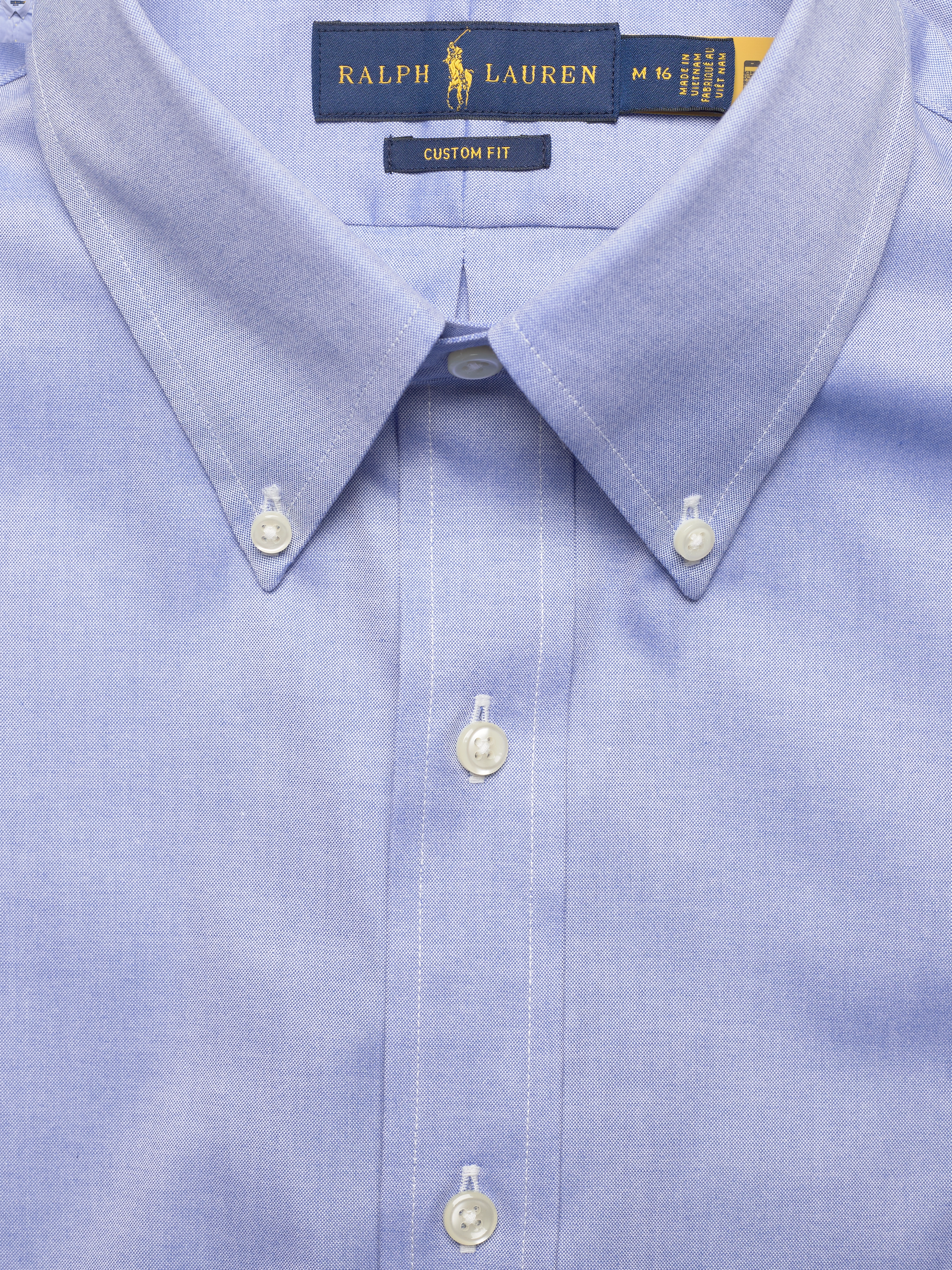 Polo Ralph Lauren - Custom Fit Oxford Shirt - oxford-hemden - 1021p true blue/white - 5