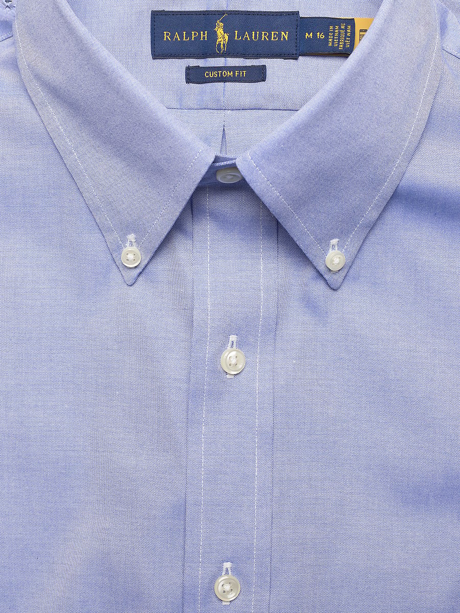 Polo Ralph Lauren - Custom Fit Oxford Shirt - oxford-hemden - 1021p true blue/white - 5