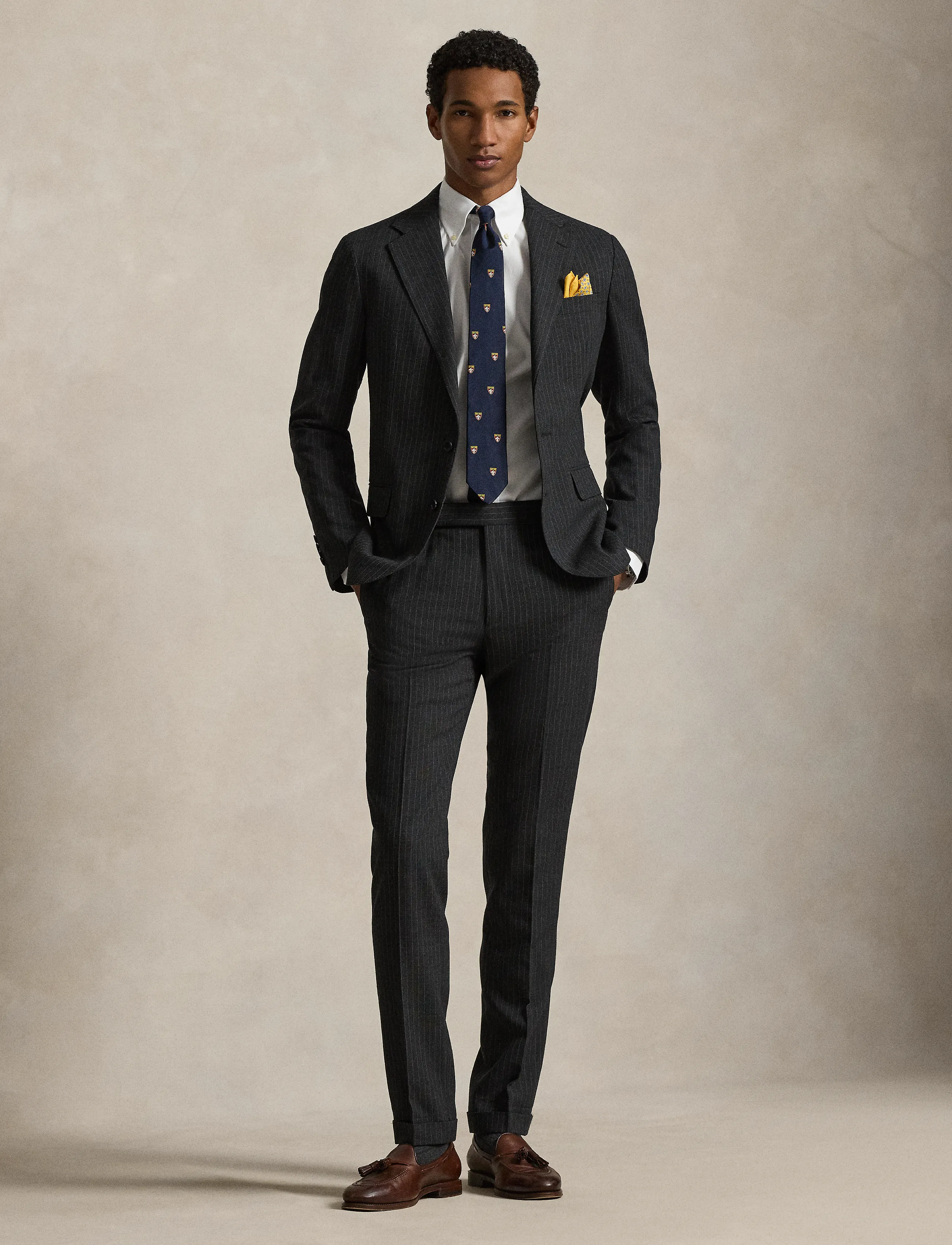 Polo Ralph Lauren Custom Fit Oxford Shirt, M, Shirts, Weiß - Business, Männerswear