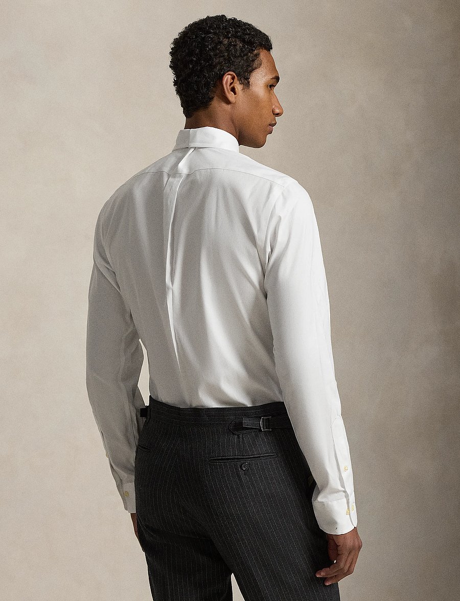 Polo Ralph Lauren - Custom Fit Oxford Shirt - oxford-skjortor - white - 4