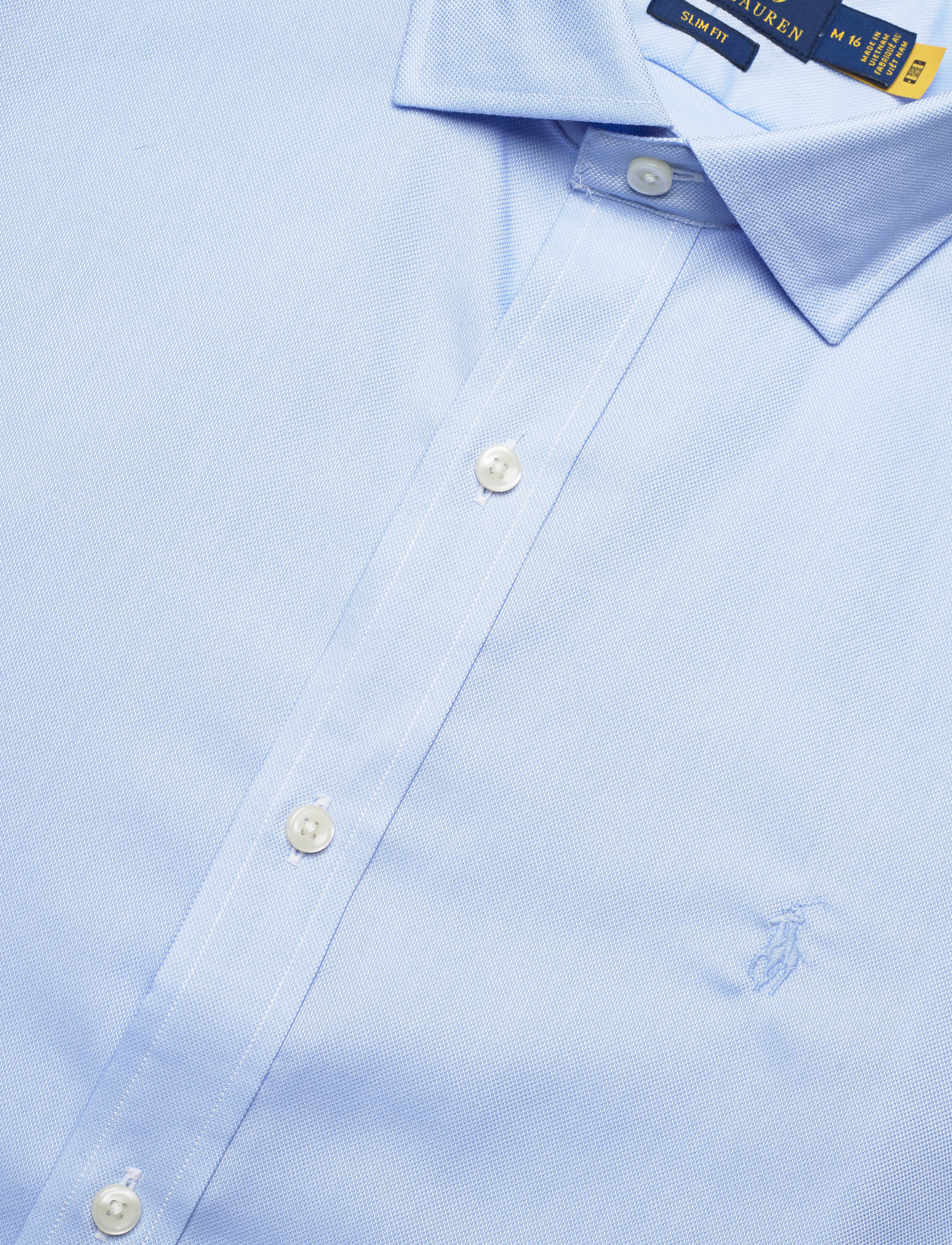 Polo Ralph Lauren - Slim Fit Dobby Shirt - 3183c blue/white - 4