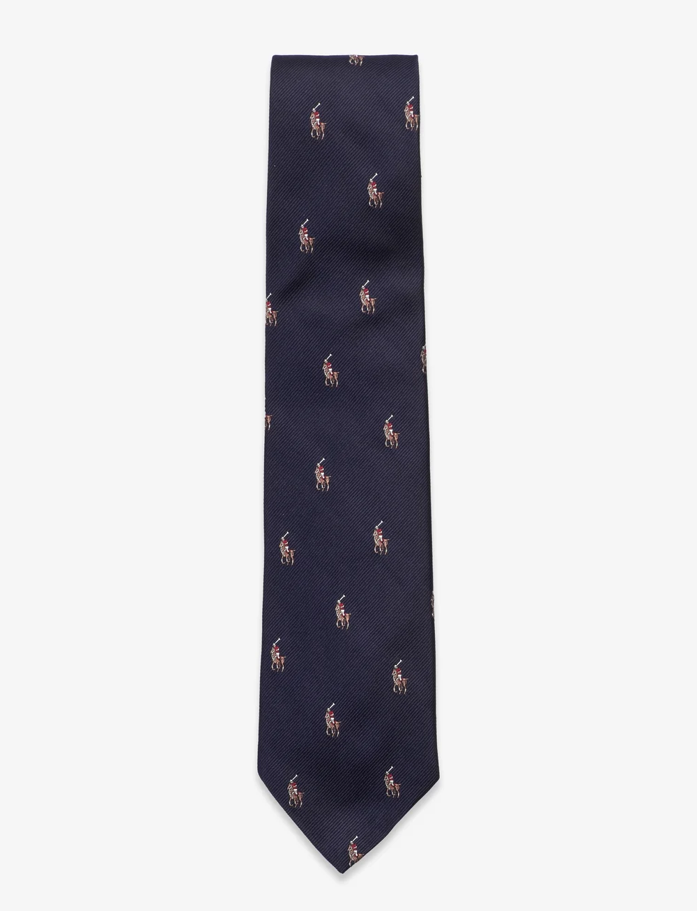 Polo Ralph Lauren - Polo Pony Silk Repp Narrow Tie - krawatten - navy - 1