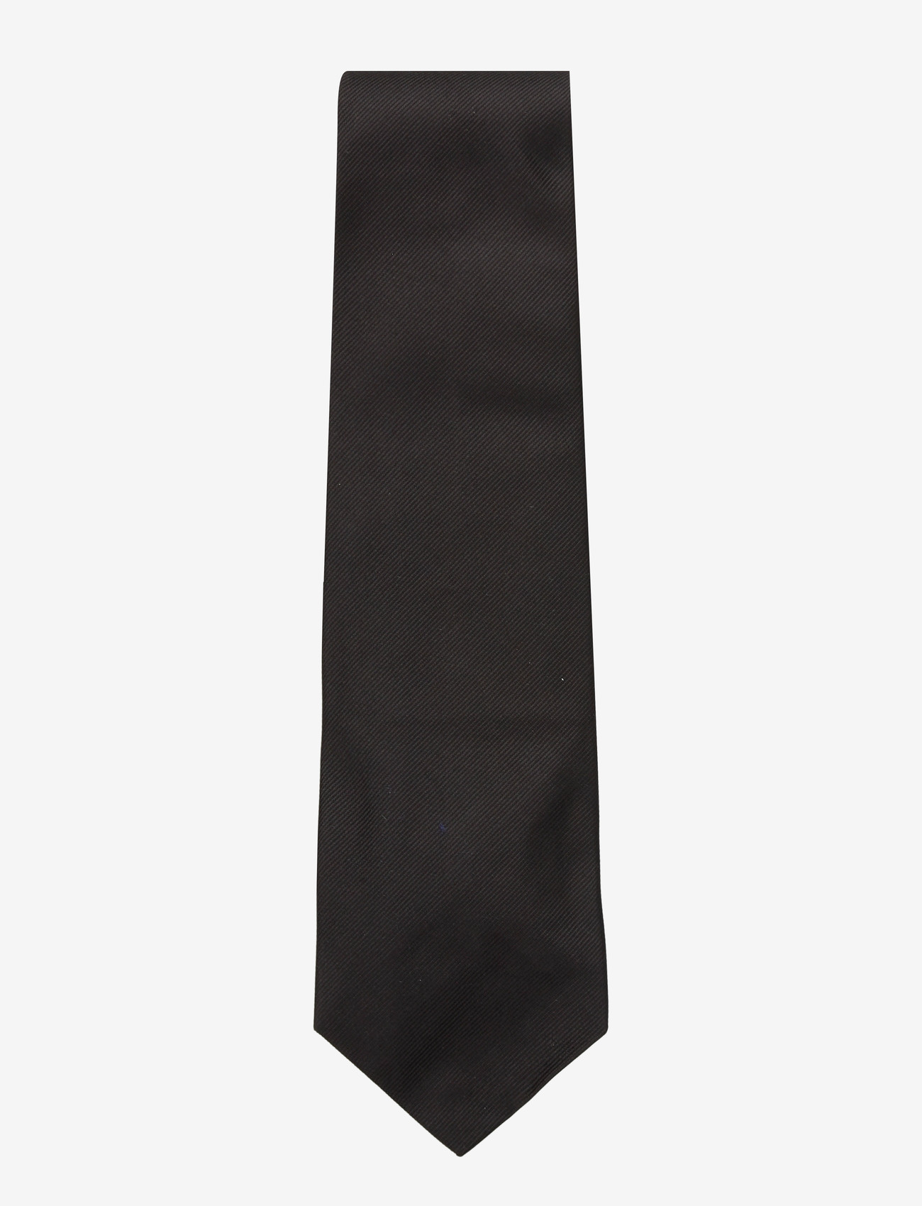 Polo Ralph Lauren - Silk Repp Narrow Tie - slips - black - 0