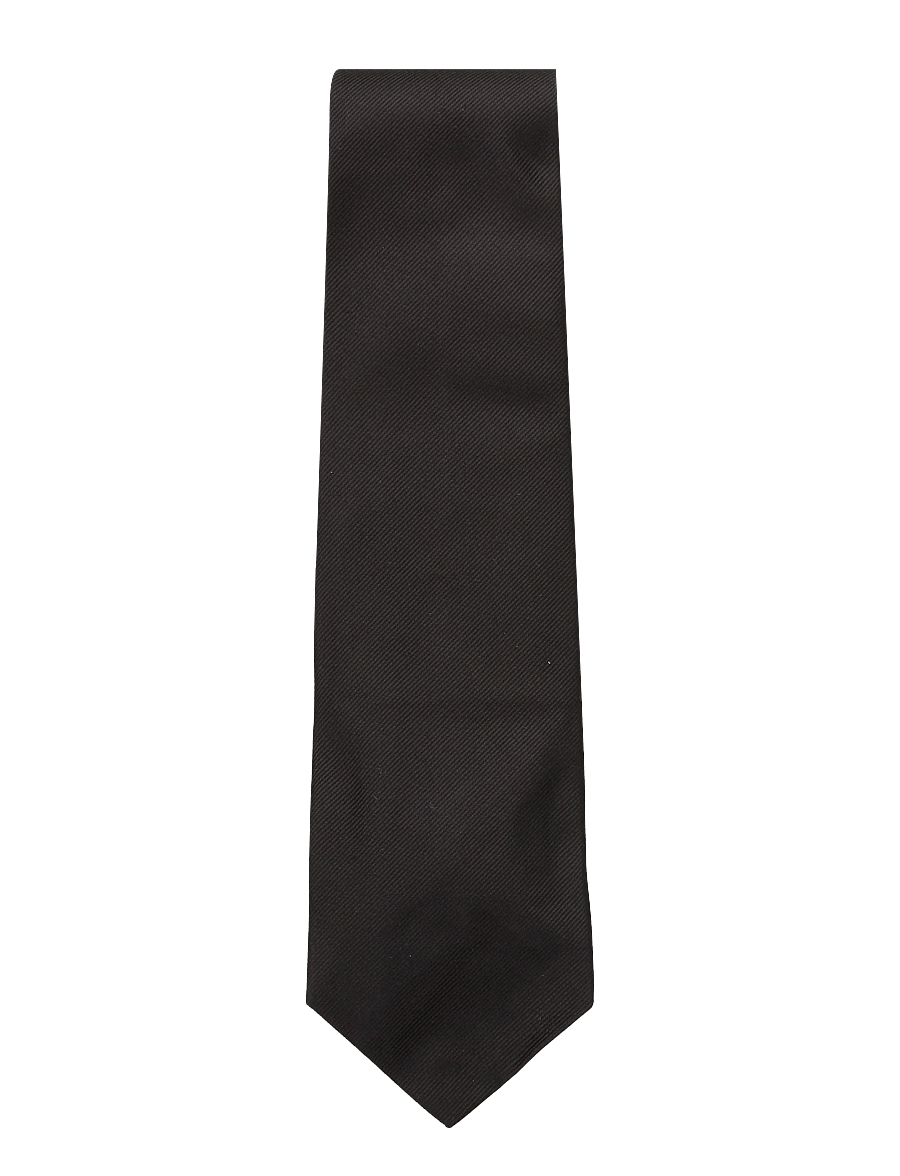 Polo Ralph Lauren - Silk Repp Narrow Tie - lipsud - black - 0