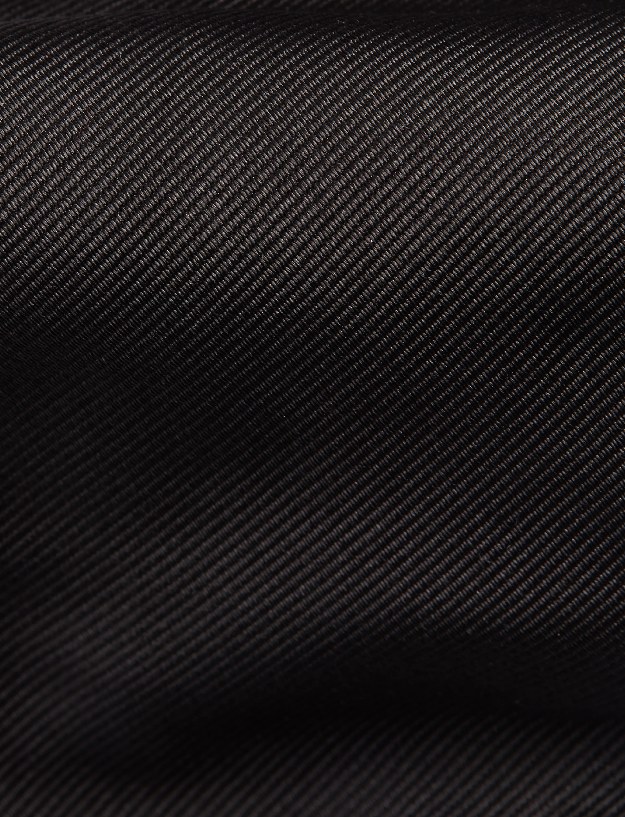 Polo Ralph Lauren - Silk Repp Narrow Tie - slips - black - 3