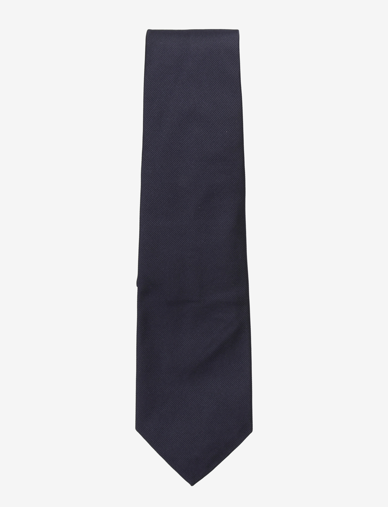 Polo Ralph Lauren - Silk Repp Narrow Tie - krawatten - navy - 0