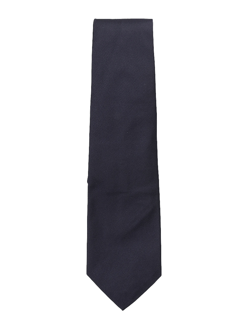 Polo Ralph Lauren - Silk Repp Narrow Tie - krawatten - navy - 0