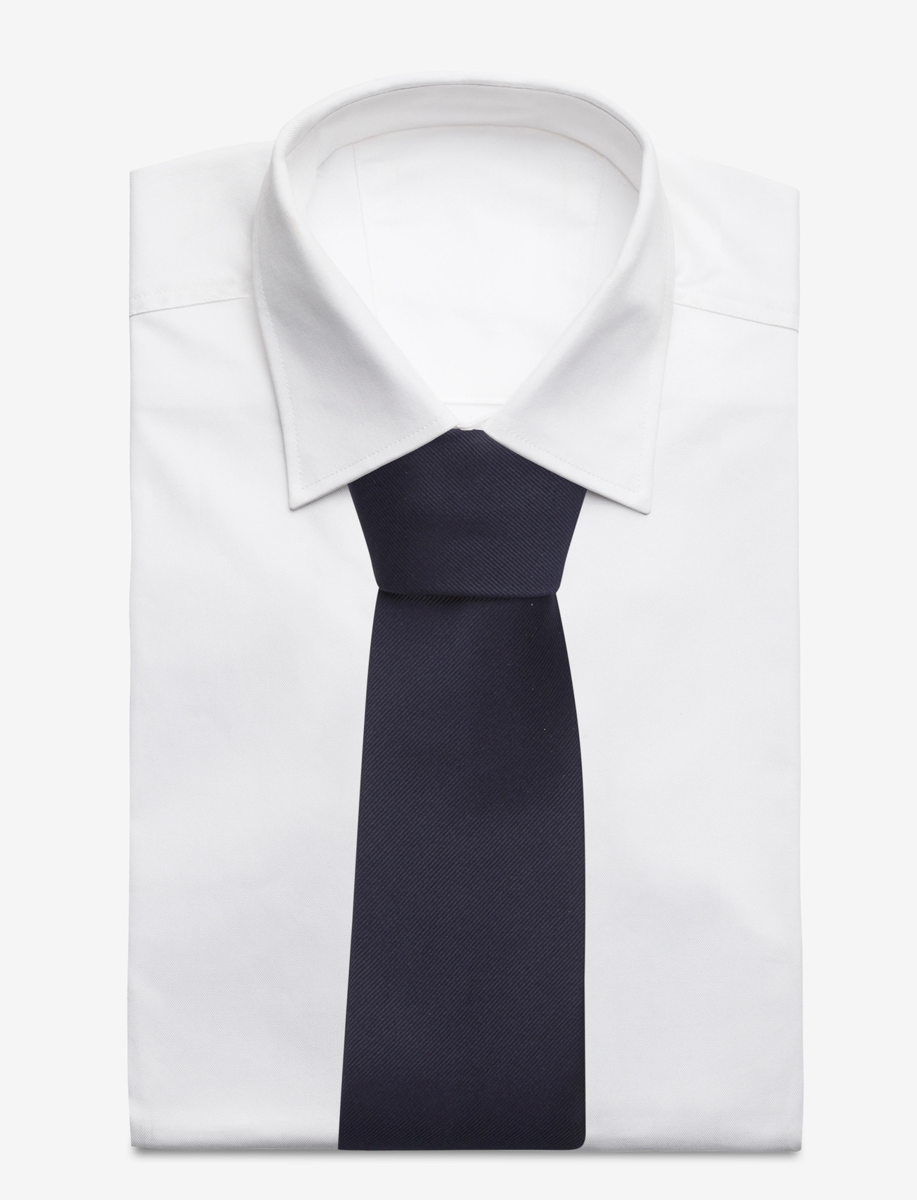 Polo Ralph Lauren - Silk Repp Narrow Tie - krawatten - navy - 1
