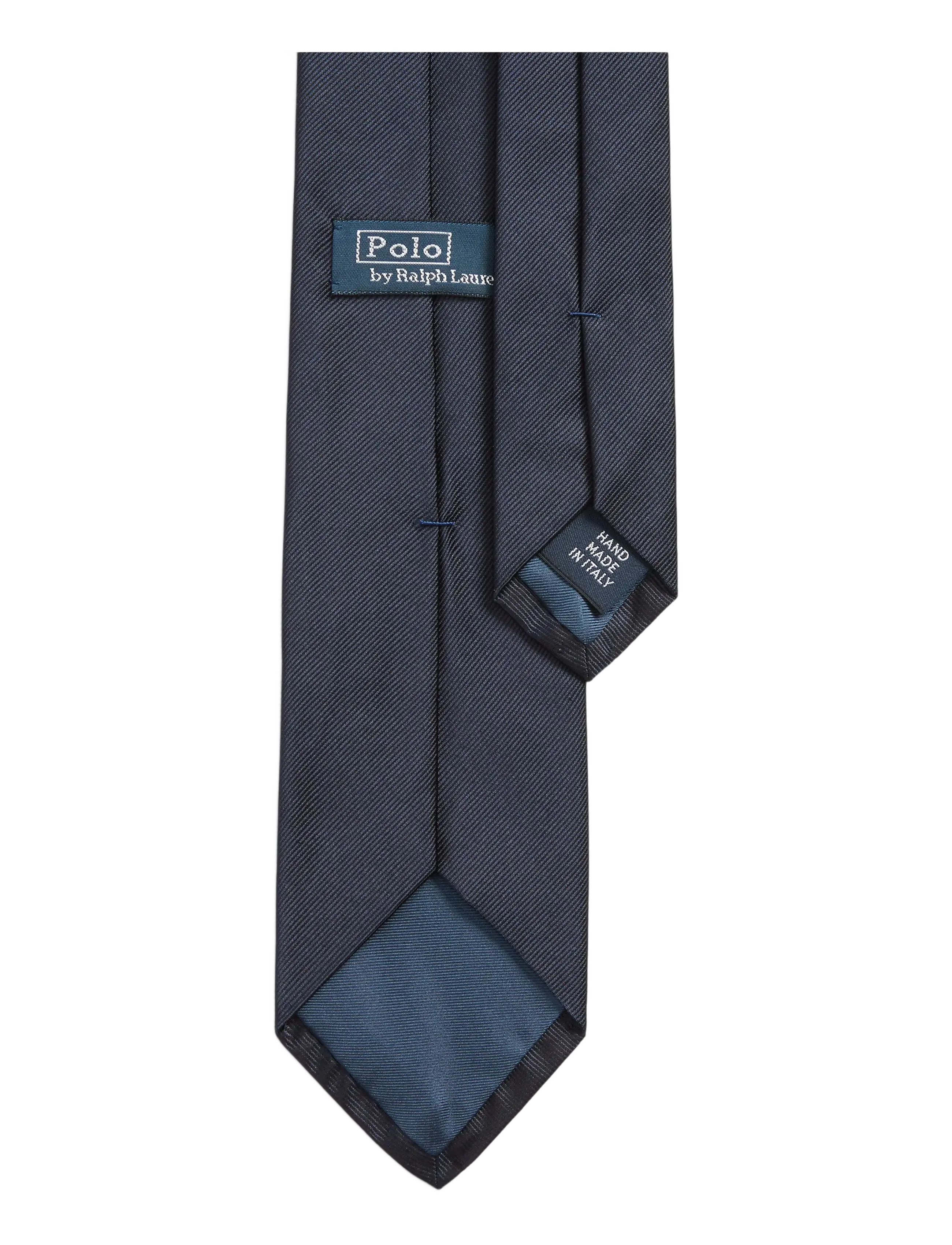 Polo Ralph Lauren - Silk Repp Narrow Tie - slipsar - navy - 1