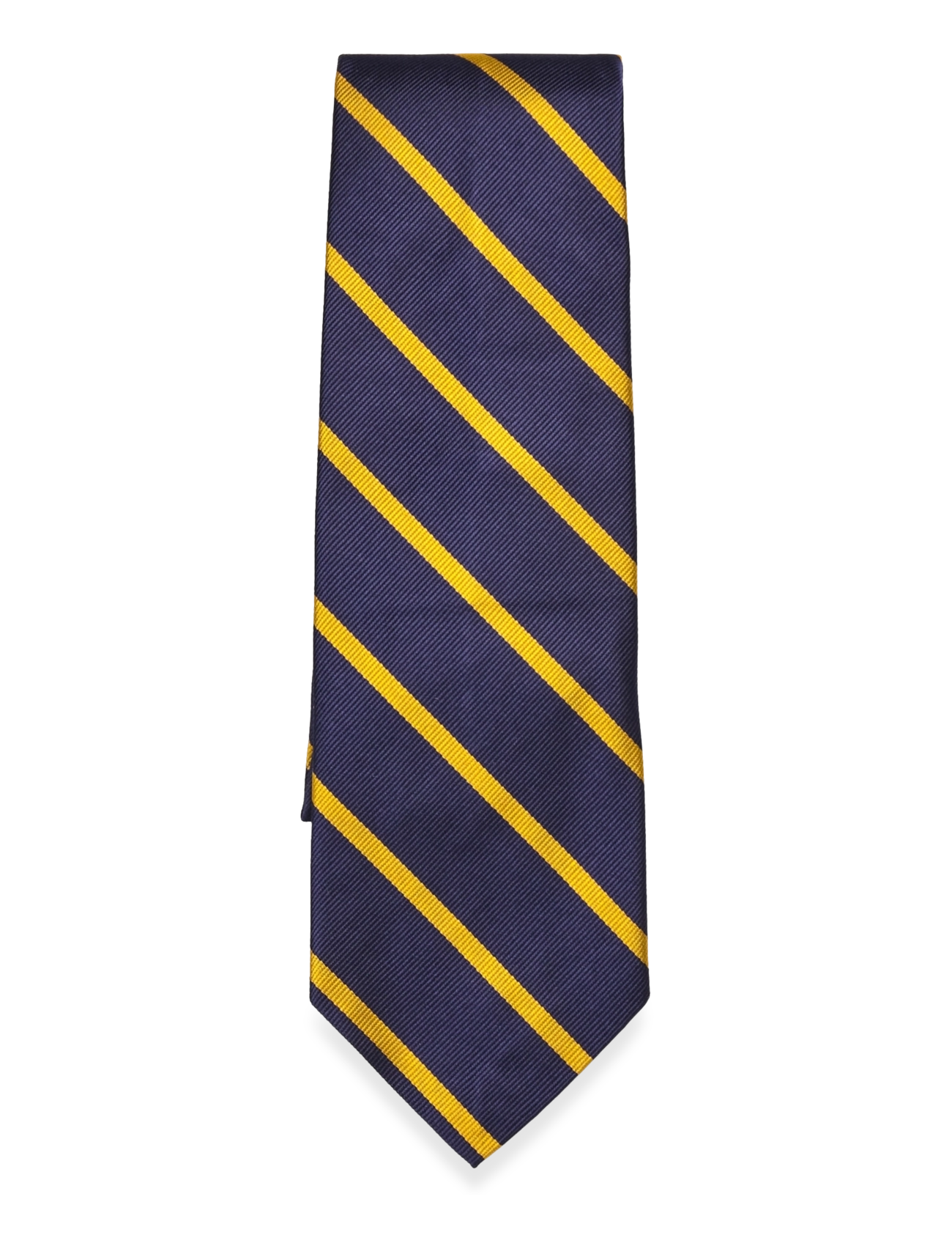 Polo Ralph Lauren Striped Silk Repp Tie - Accessoarer - NAVY/GOLD / navy