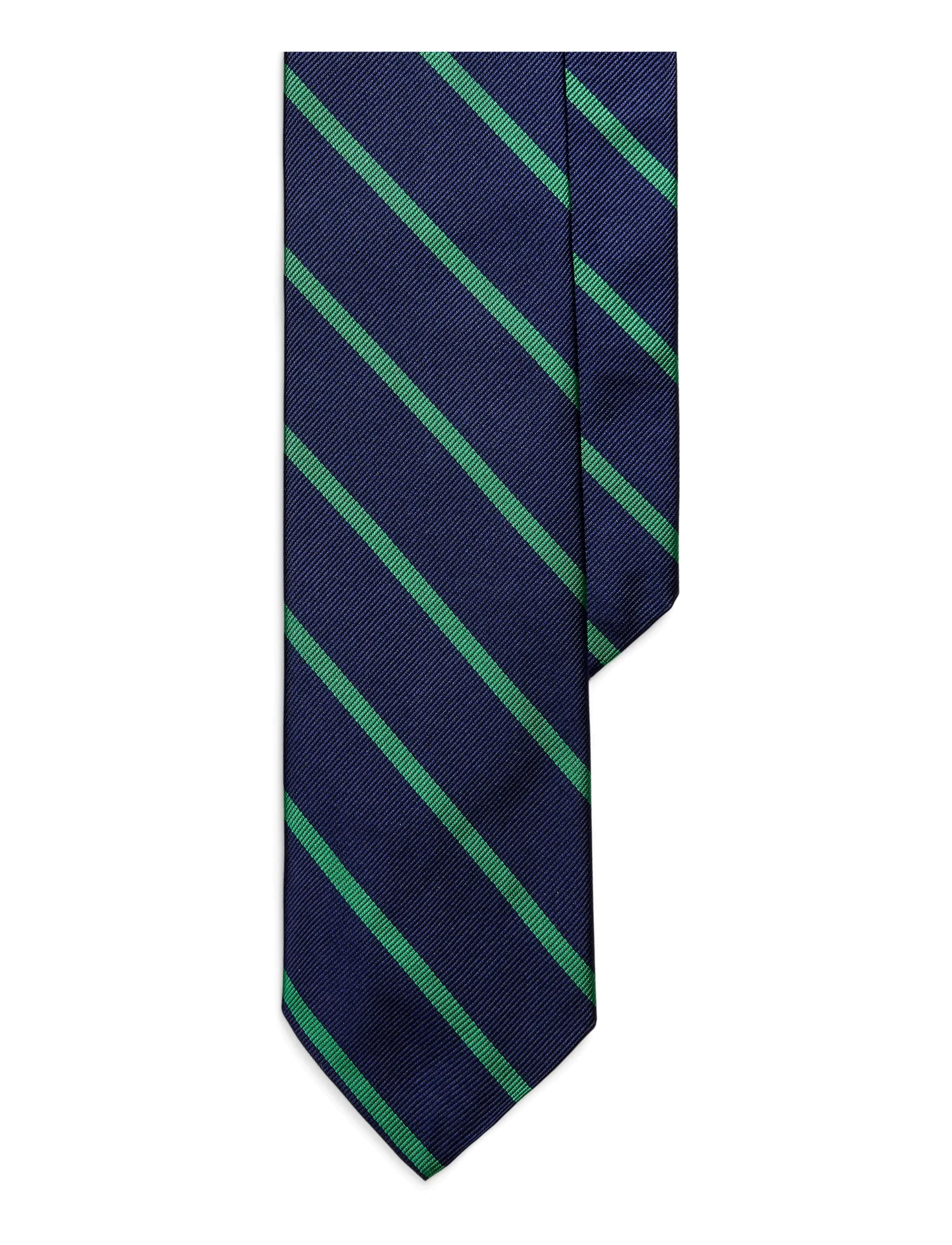 Polo Ralph Lauren Eng Repp Stripe Bar-University, Mænd, Repp Stribet Slips, Navy, Str: ONE SIZE