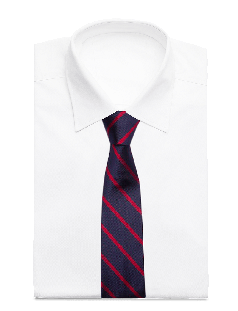 Polo Ralph Lauren - Striped Silk Repp Tie - slipsar - navy/red - 2