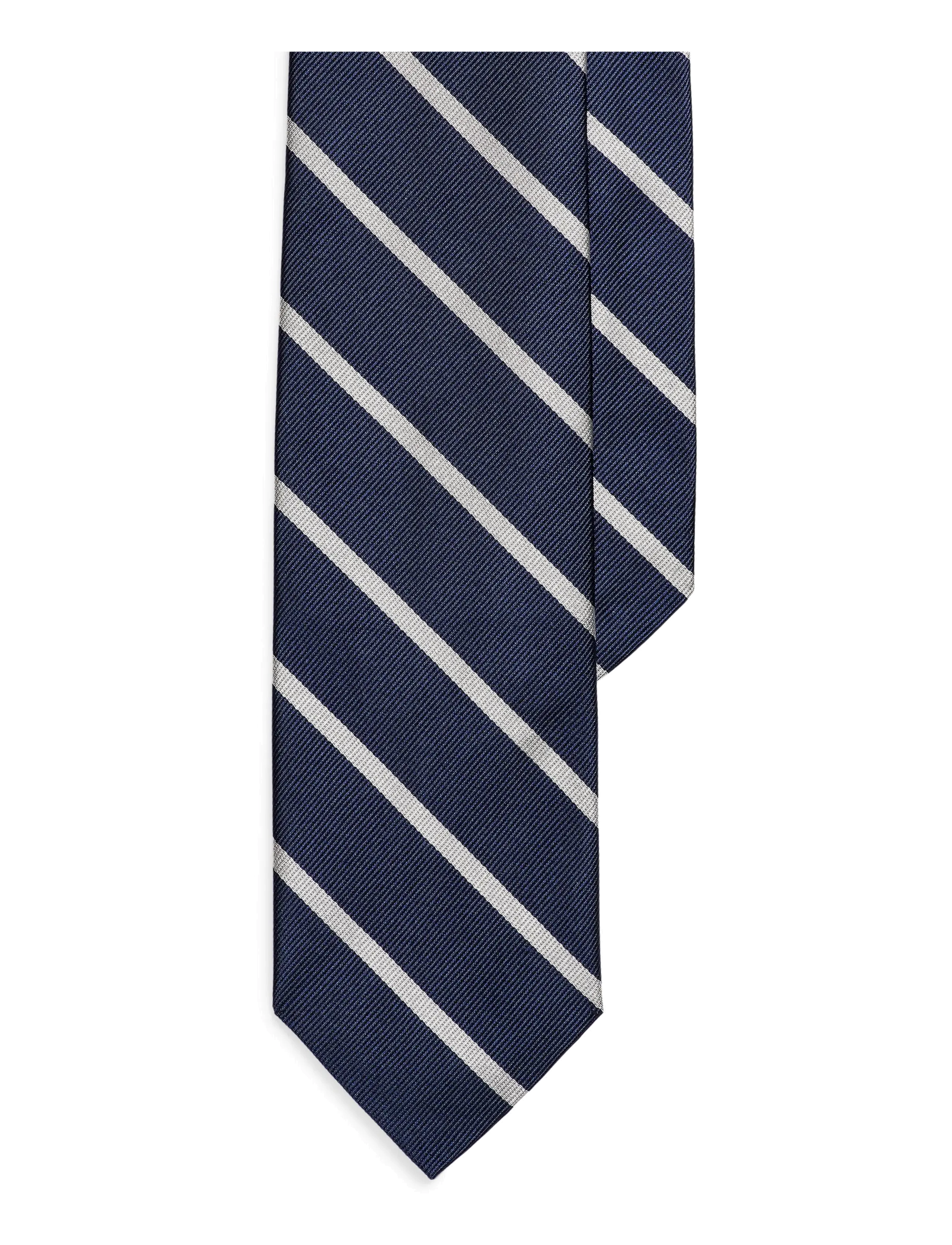 Polo Ralph Lauren Eng Repp Stripe Bar-University, Mænd, Repp Stribet Slips, Navy, Str: ONE SIZE