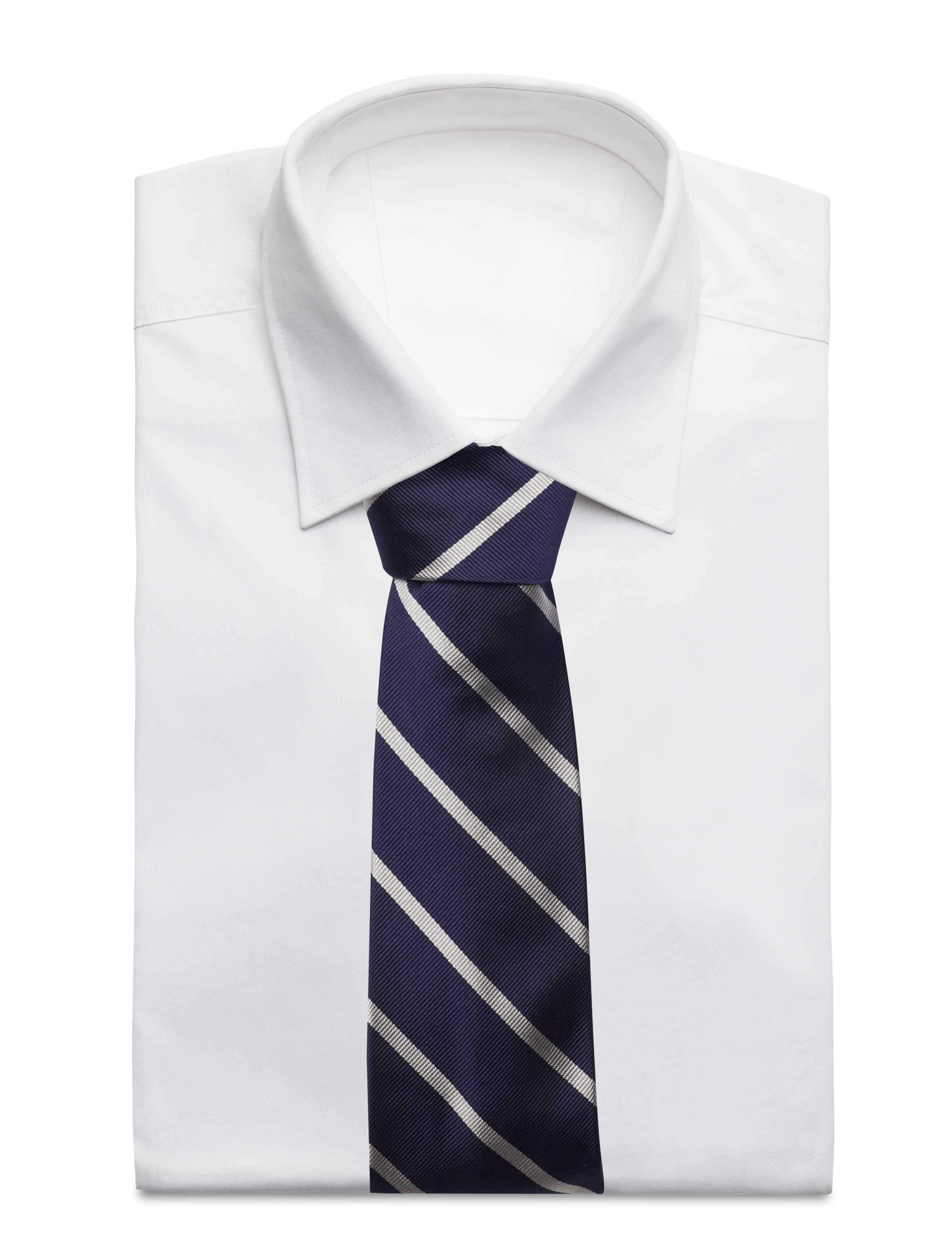 Polo Ralph Lauren - Striped Silk Repp Tie - slips - navy/white - 1