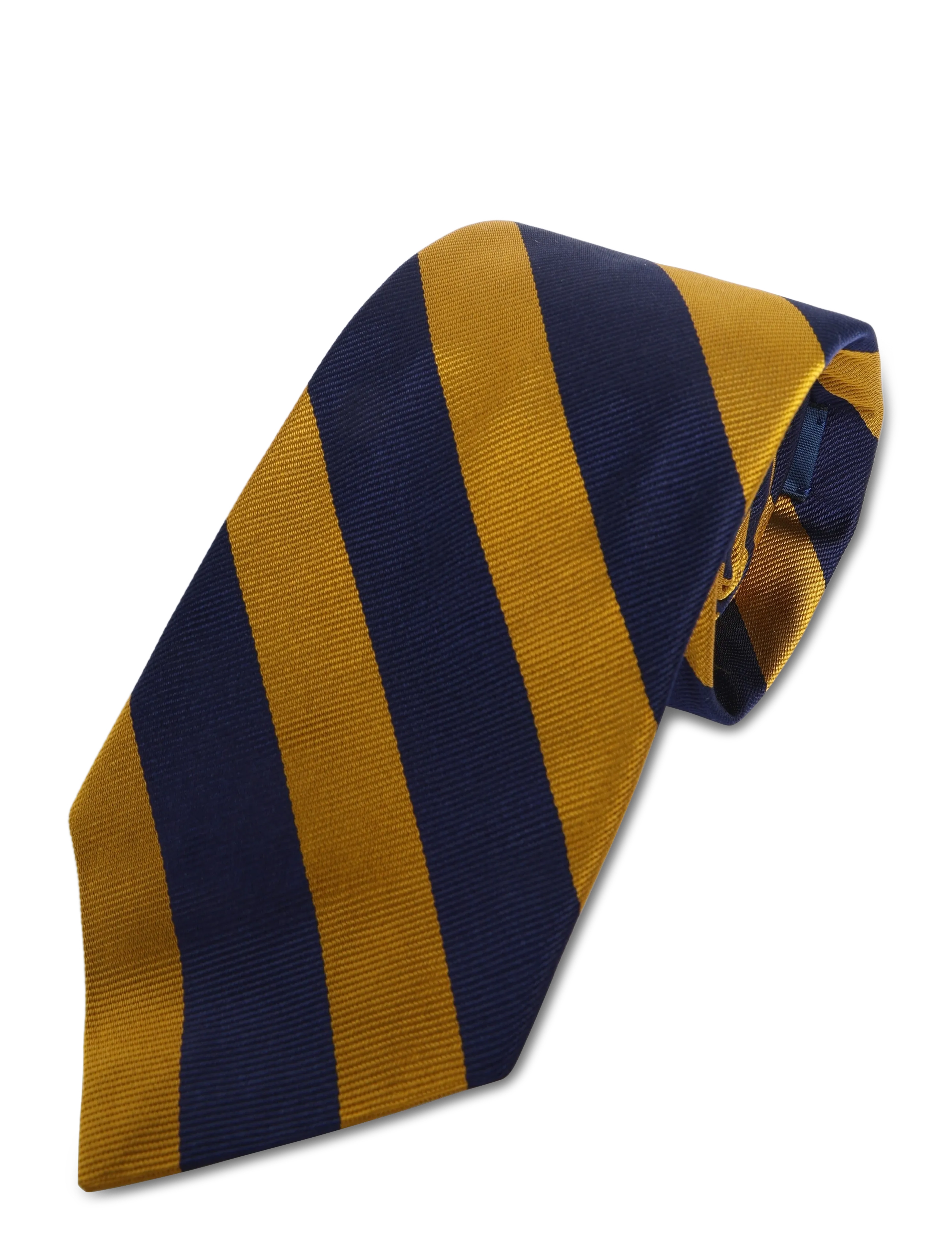 Polo Ralph Lauren - ENG REPP STRPE CLUB-UNIVERSITY - krawatten - navy/gold - 2