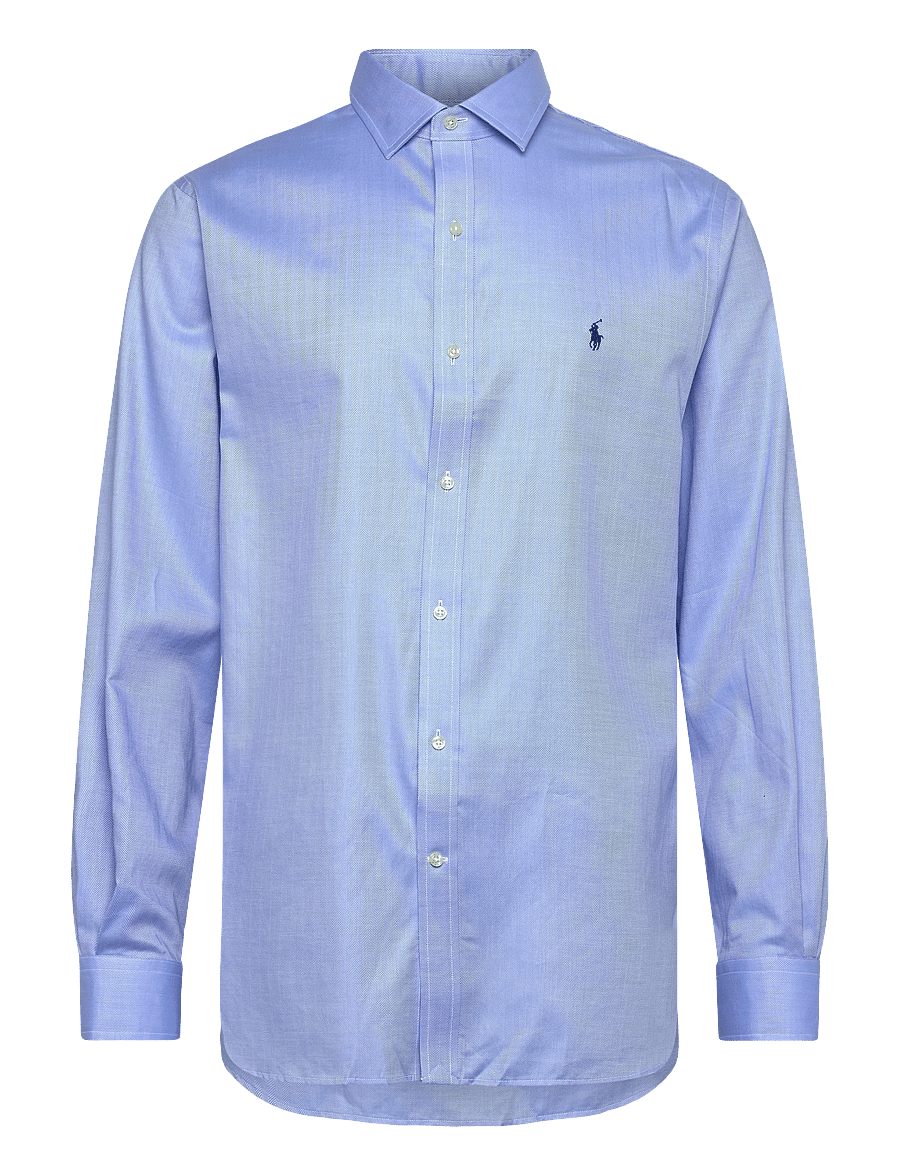 Polo Ralph Lauren - PUREPRESS TEXTURES-SLESTPPCN - casual hemden - 5499a blue - 1