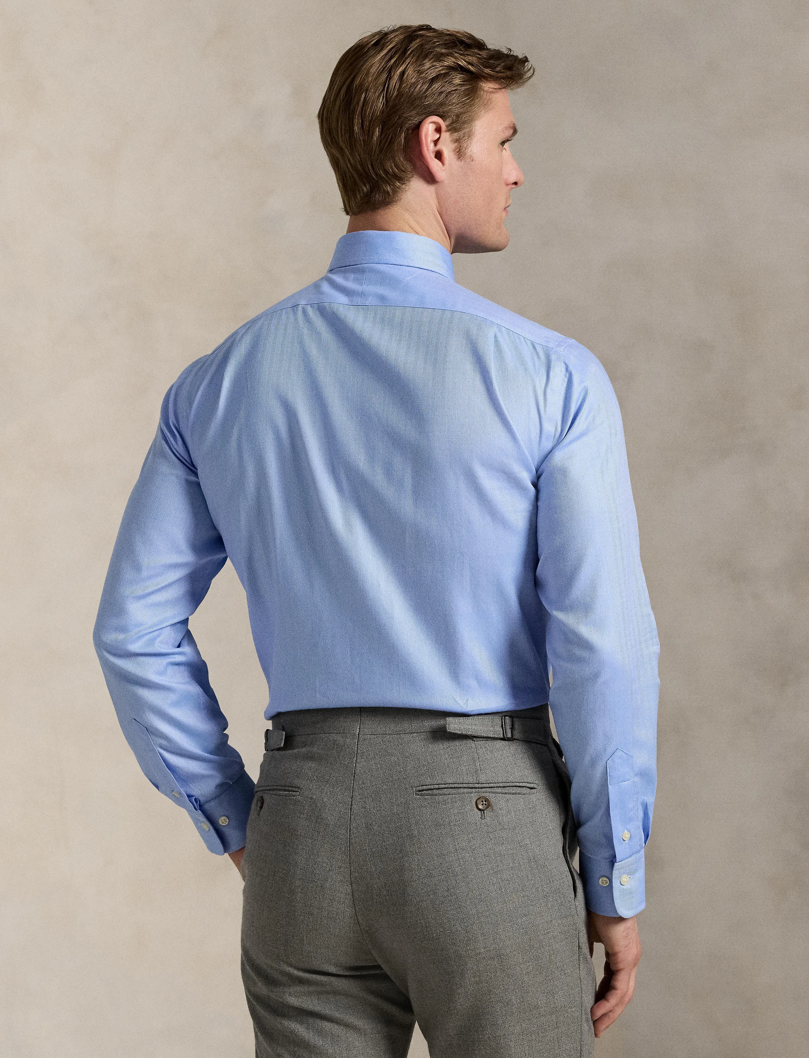 Polo Ralph Lauren - PUREPRESS TEXTURES-SLESTPPCN - kostymskjortor - 5499a blue - 3