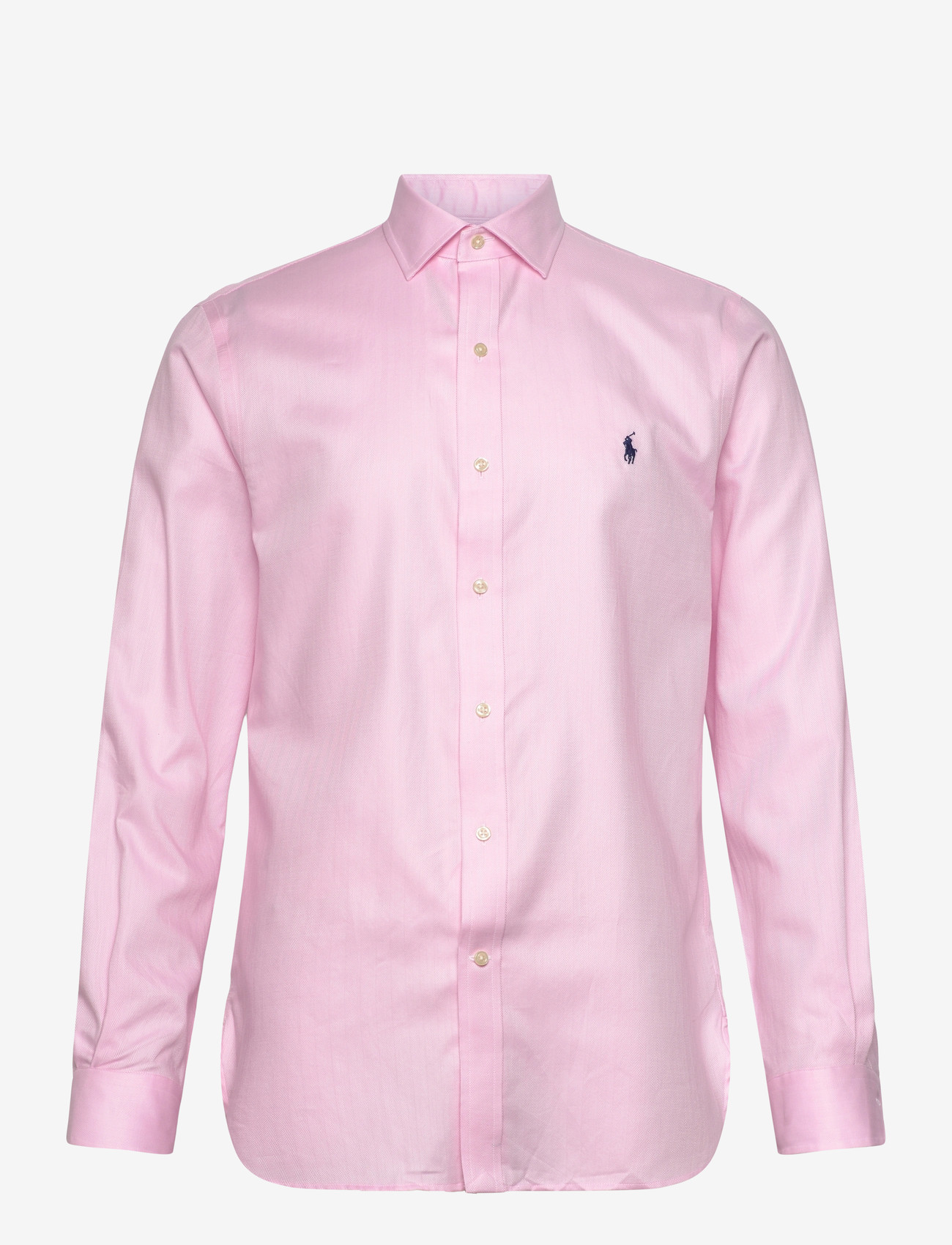 Polo Ralph Lauren - Slim Fit Poplin Shirt - pidulikud särgid - 5499b pink - 0