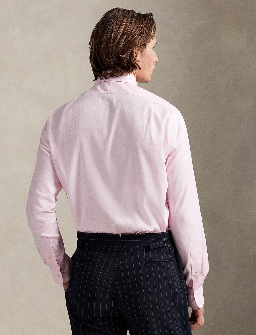 Polo Ralph Lauren - PUREPRESS TEXTURES-SLESTPPCN - formelle skjorter - 5499b pink - 3