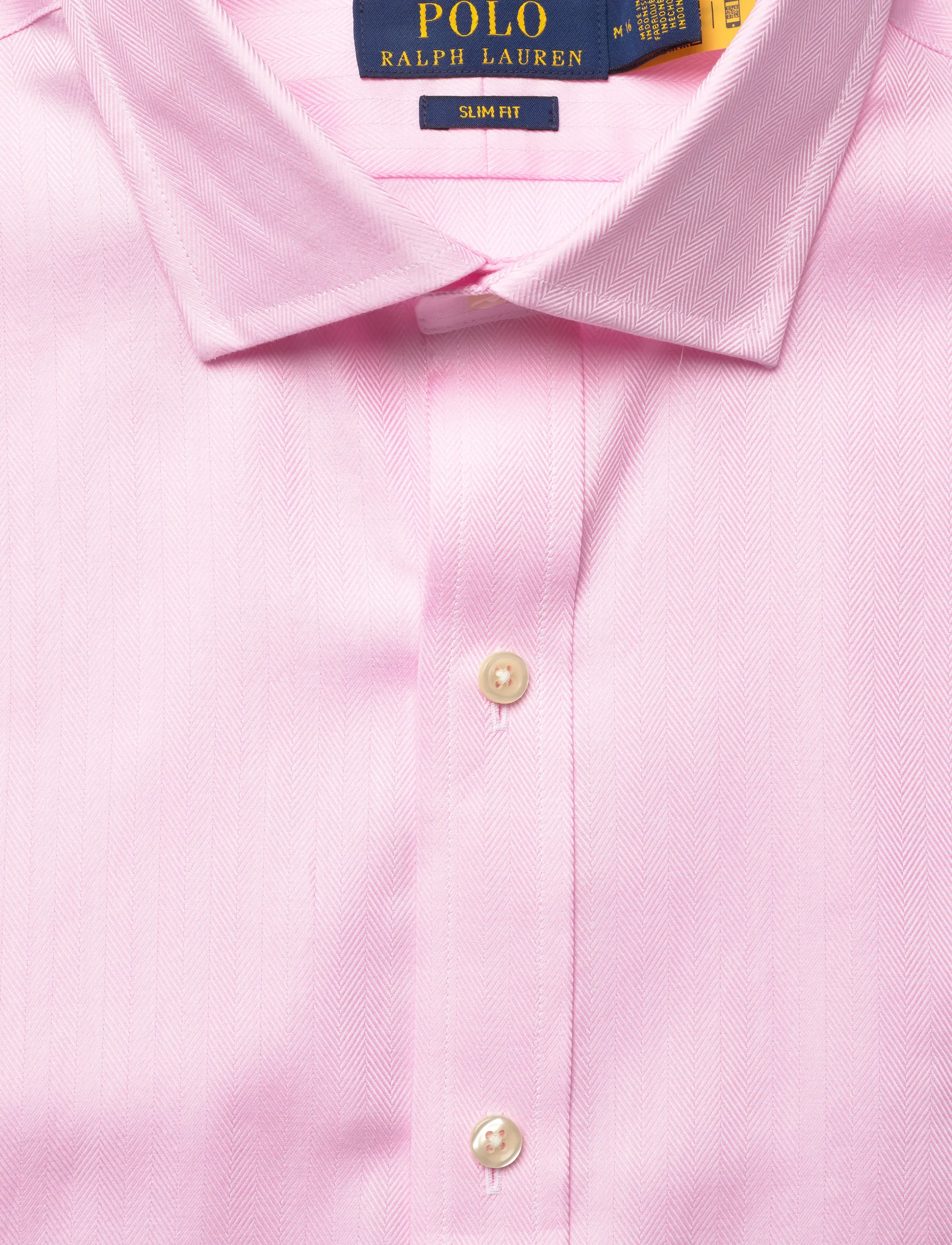 Polo Ralph Lauren - PUREPRESS TEXTURES-SLESTPPCN - kostymskjortor - 5499b pink - 2