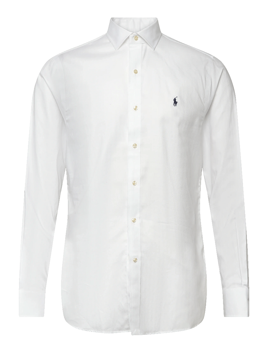 Polo Ralph Lauren - PUREPRESS TEXTURES-SLESTPPCN - ametlikud särgid - 5499d white - 1