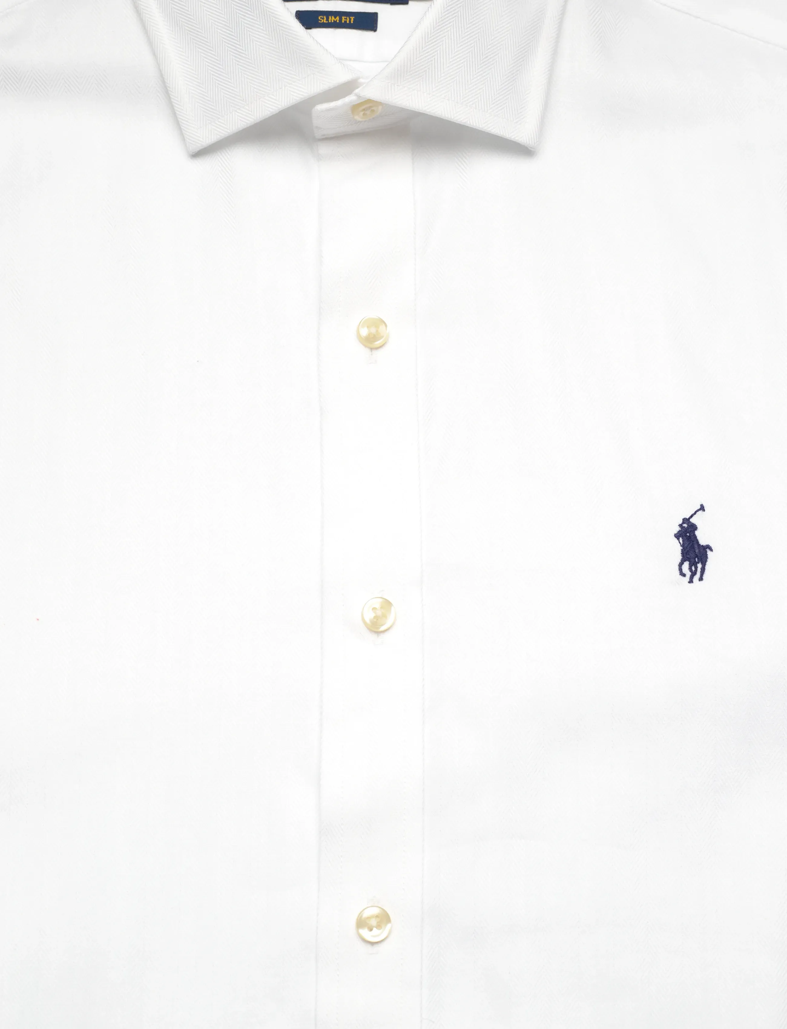 Polo Ralph Lauren - PUREPRESS TEXTURES-SLESTPPCN - formal shirts - 5499d white - 2