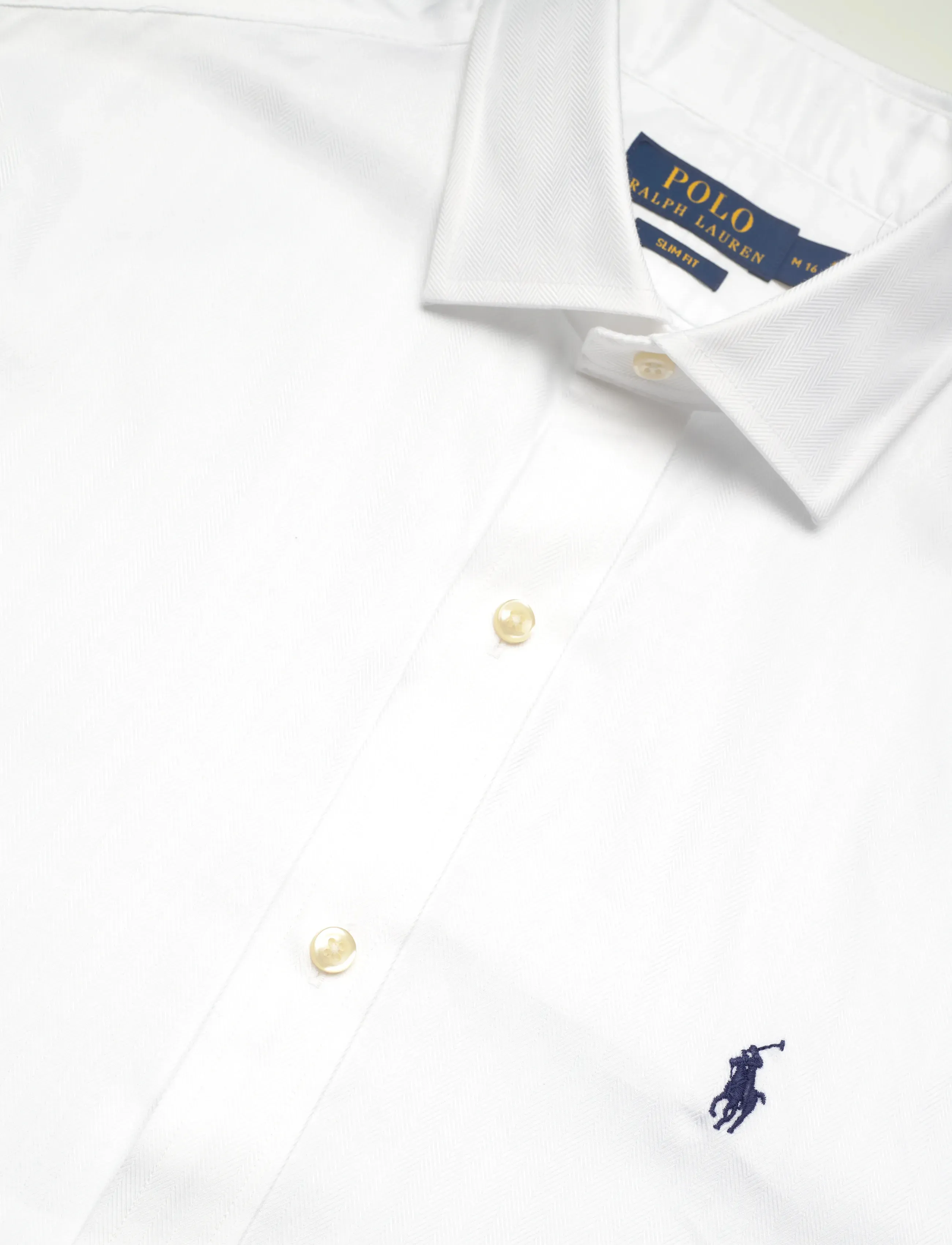 Polo Ralph Lauren - PUREPRESS TEXTURES-SLESTPPCN - formal shirts - 5499d white - 3