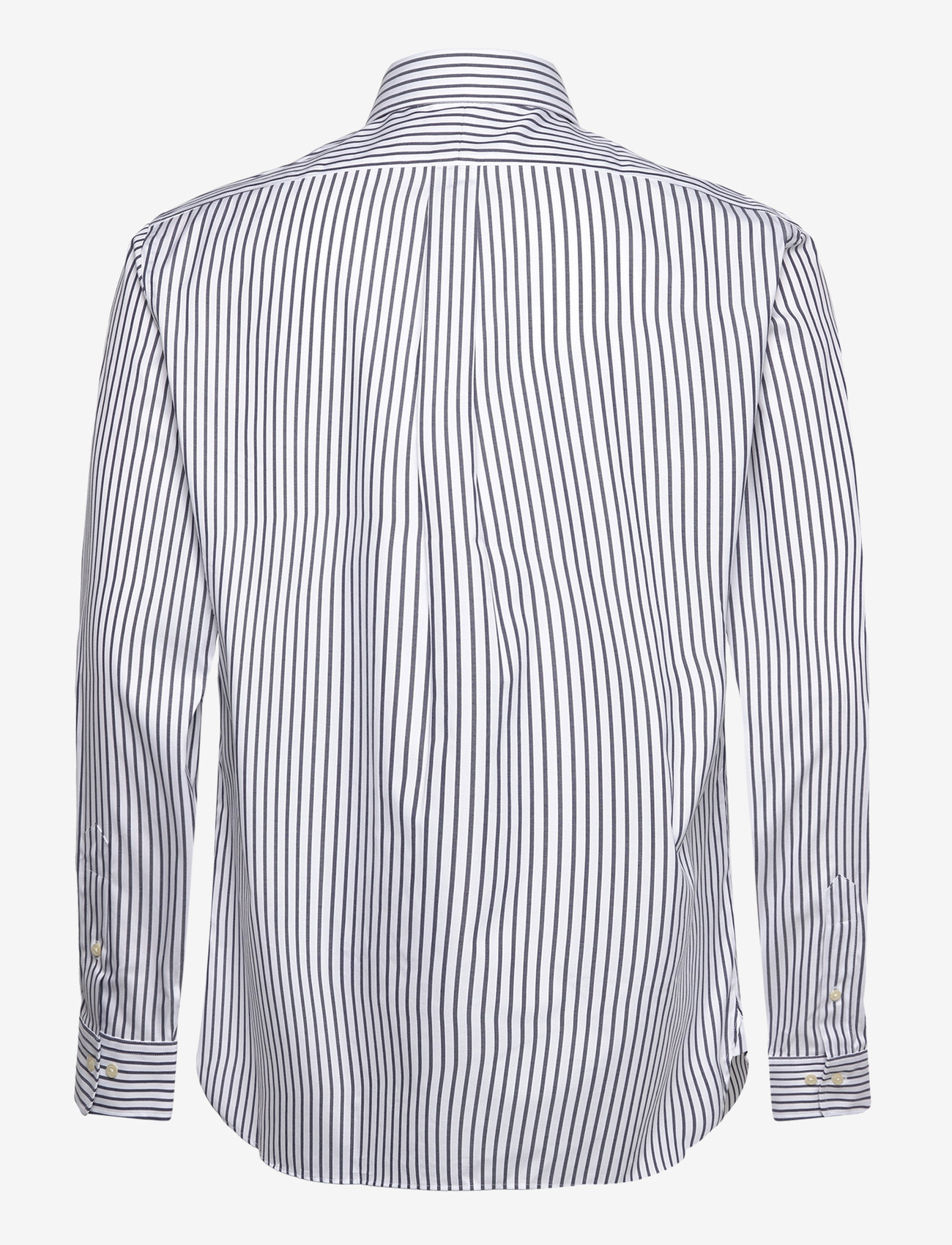Polo Ralph Lauren - Custom Fit Striped Pinpoint Oxford Shirt - peruskauluspaidat - 5051a blue/white - 2