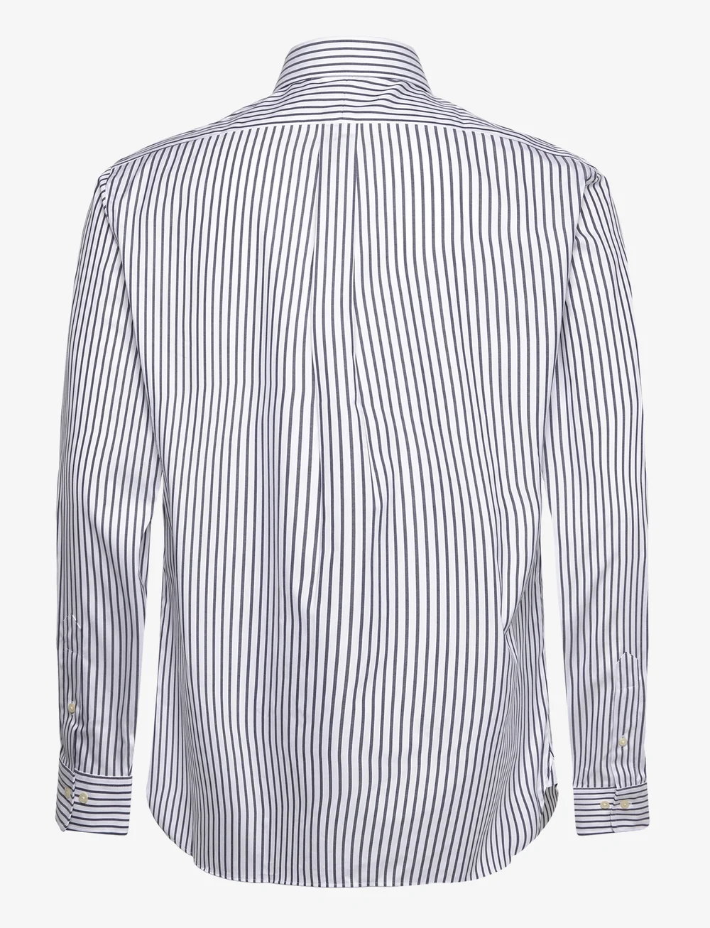 Polo Ralph Lauren - Custom Fit Striped Pinpoint Oxford Shirt - peruskauluspaidat - 5051a blue/white - 2