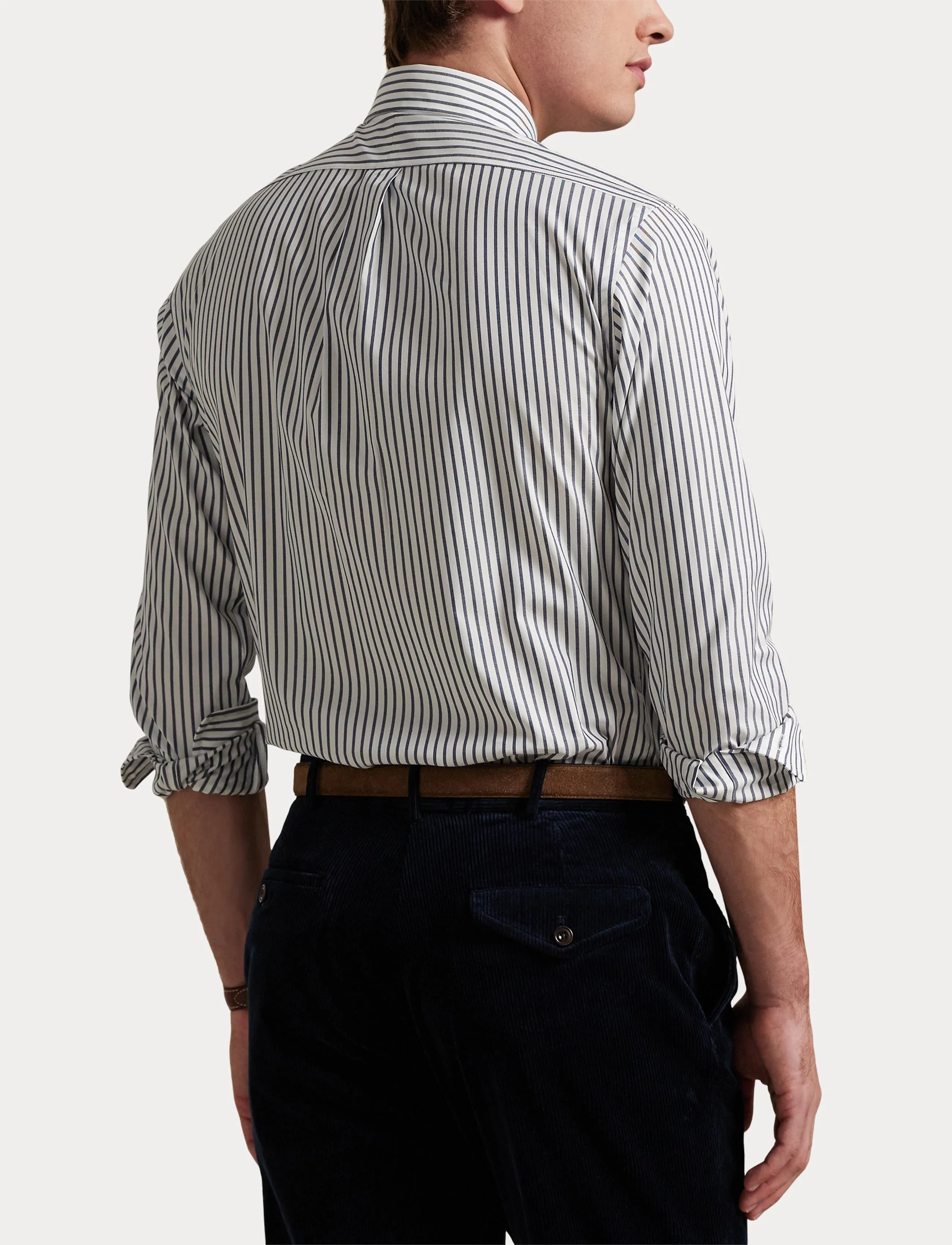 Polo Ralph Lauren Custom Fit Striped Pinpoint Oxford Shirt oxfordskjortor herr – bild 6