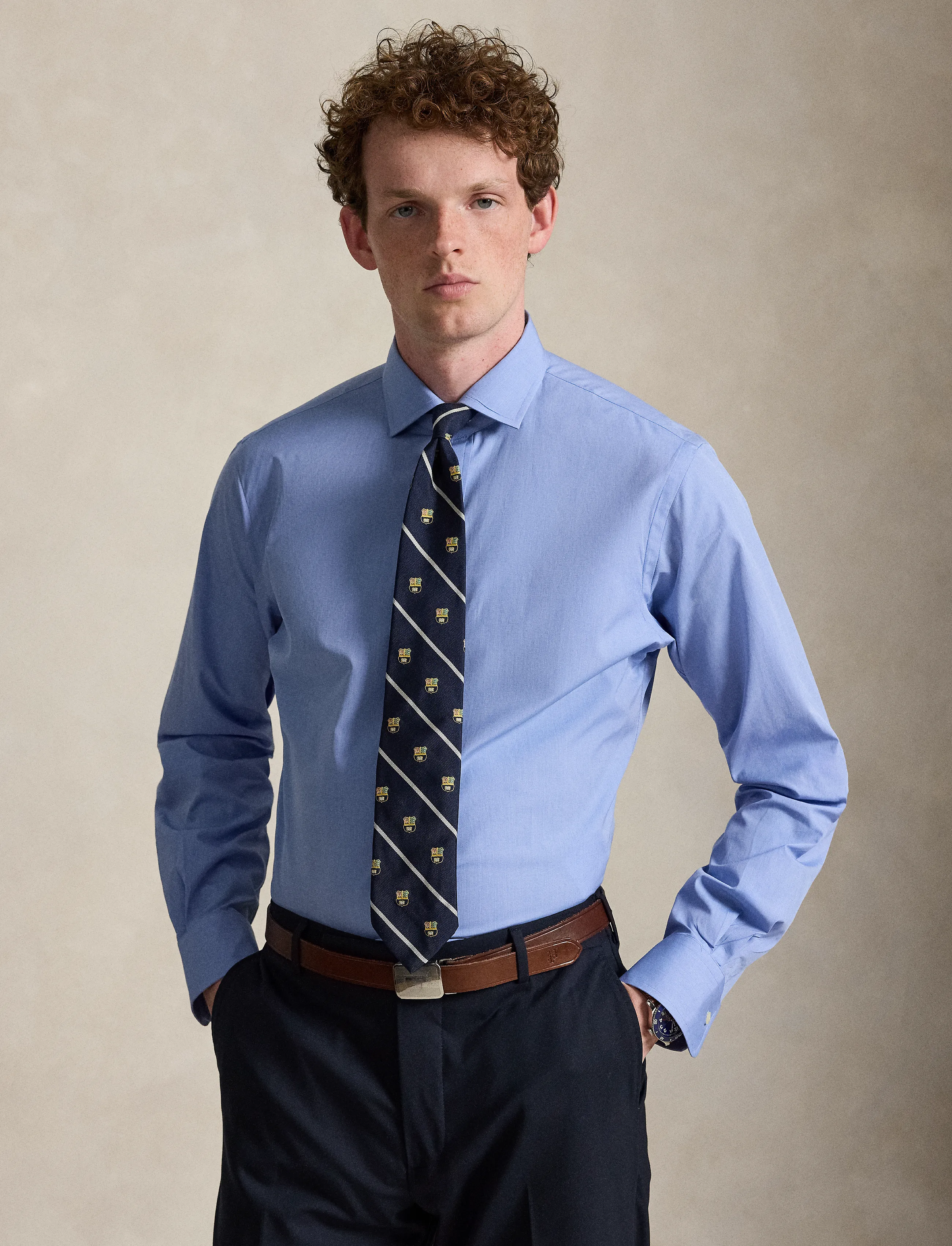 Polo Ralph Lauren Custom Fit Poplin Shirt - Shop by occasion - 6045A BLUE EOE / blue