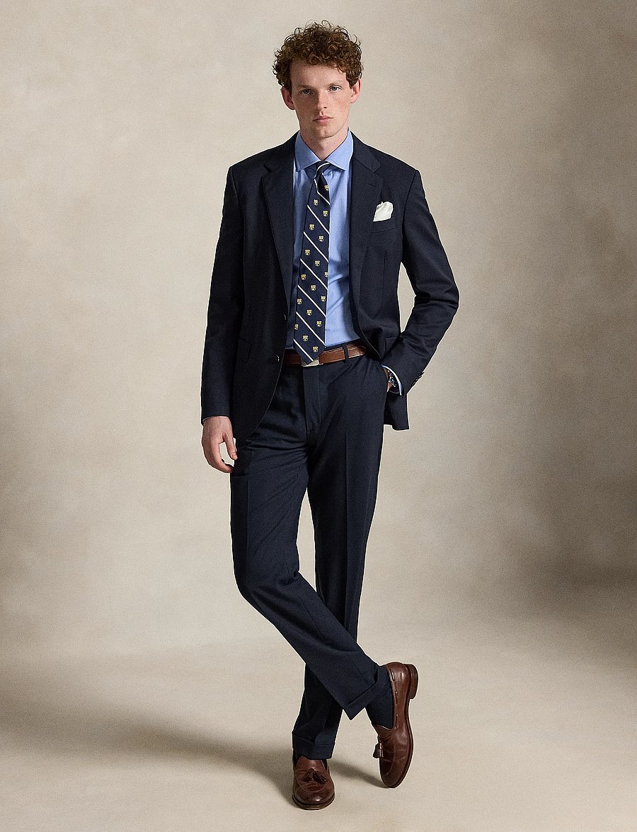 Polo Ralph Lauren - Custom Fit Poplin Shirt - formelle skjorter - 6045a blue eoe - 4