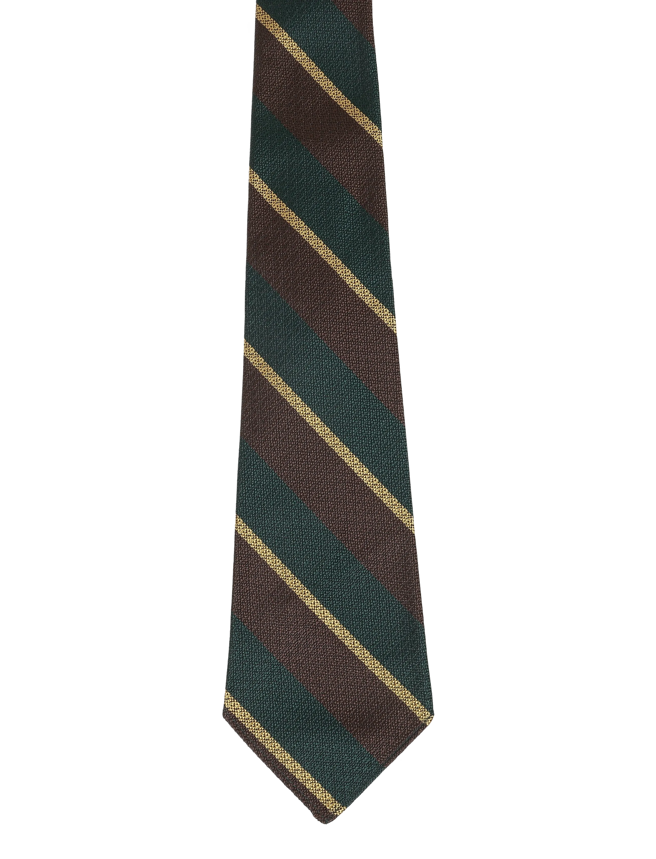 Polo Ralph Lauren NONCREASE STRIPES-TIE - Accessoarer - BROWN/GREEN / brown