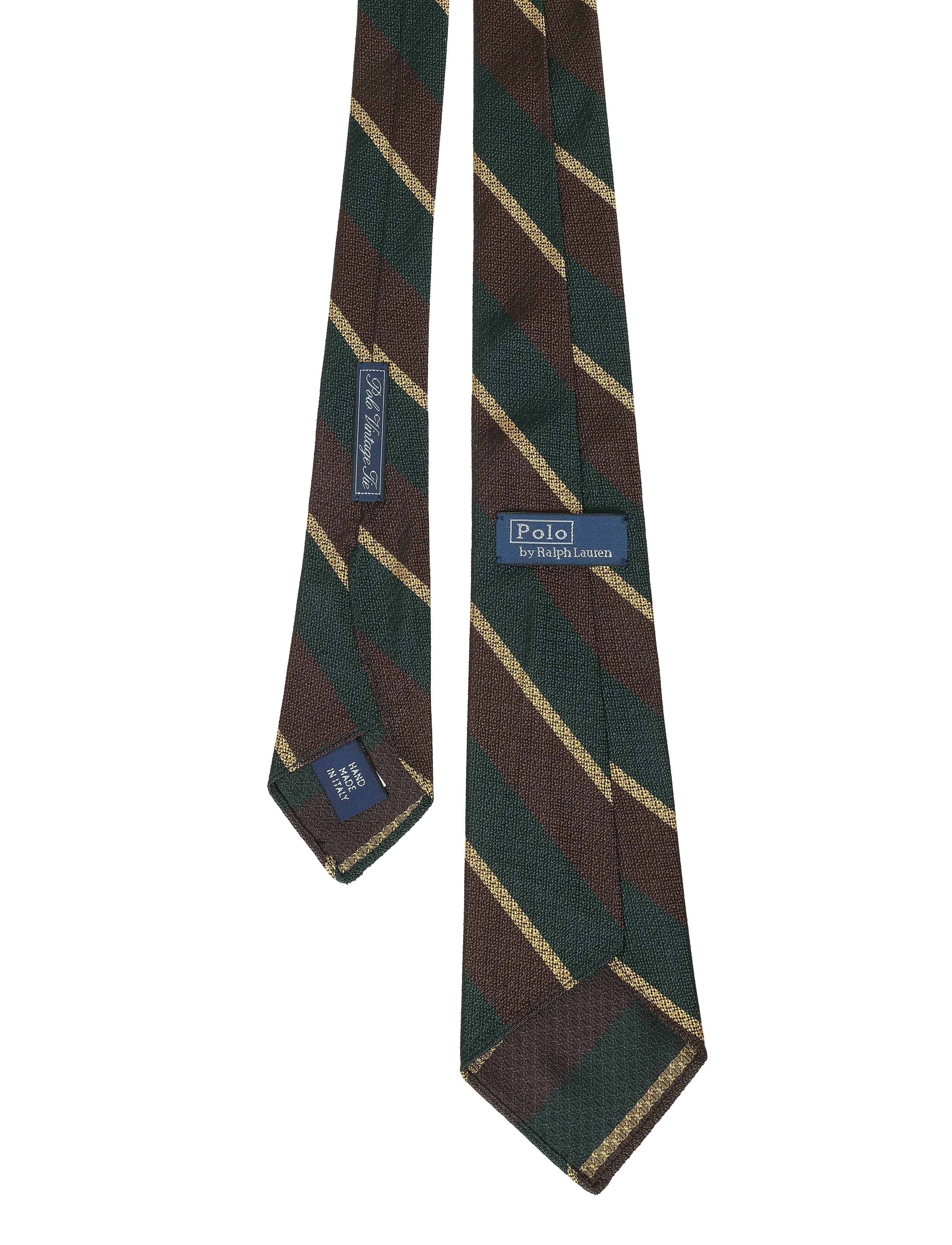 Polo Ralph Lauren - NONCREASE STRIPES-TIE - brown/green - 1