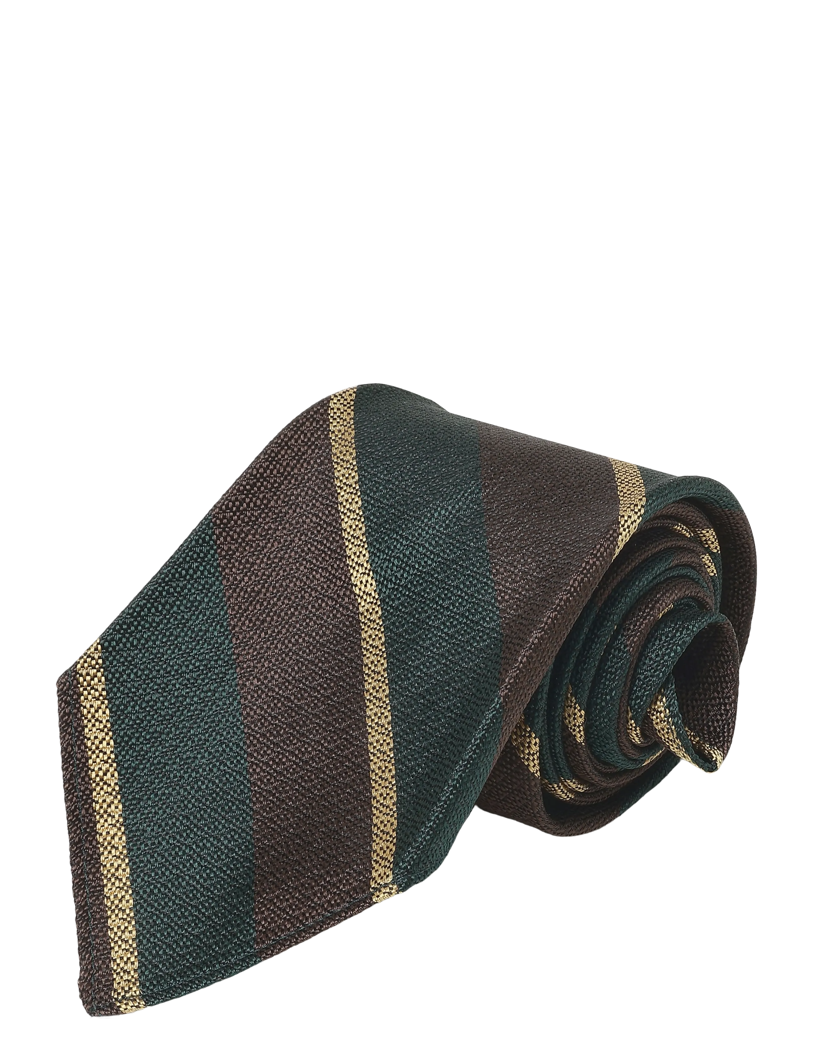 Polo Ralph Lauren - NONCREASE STRIPES-TIE - brown/green - 2
