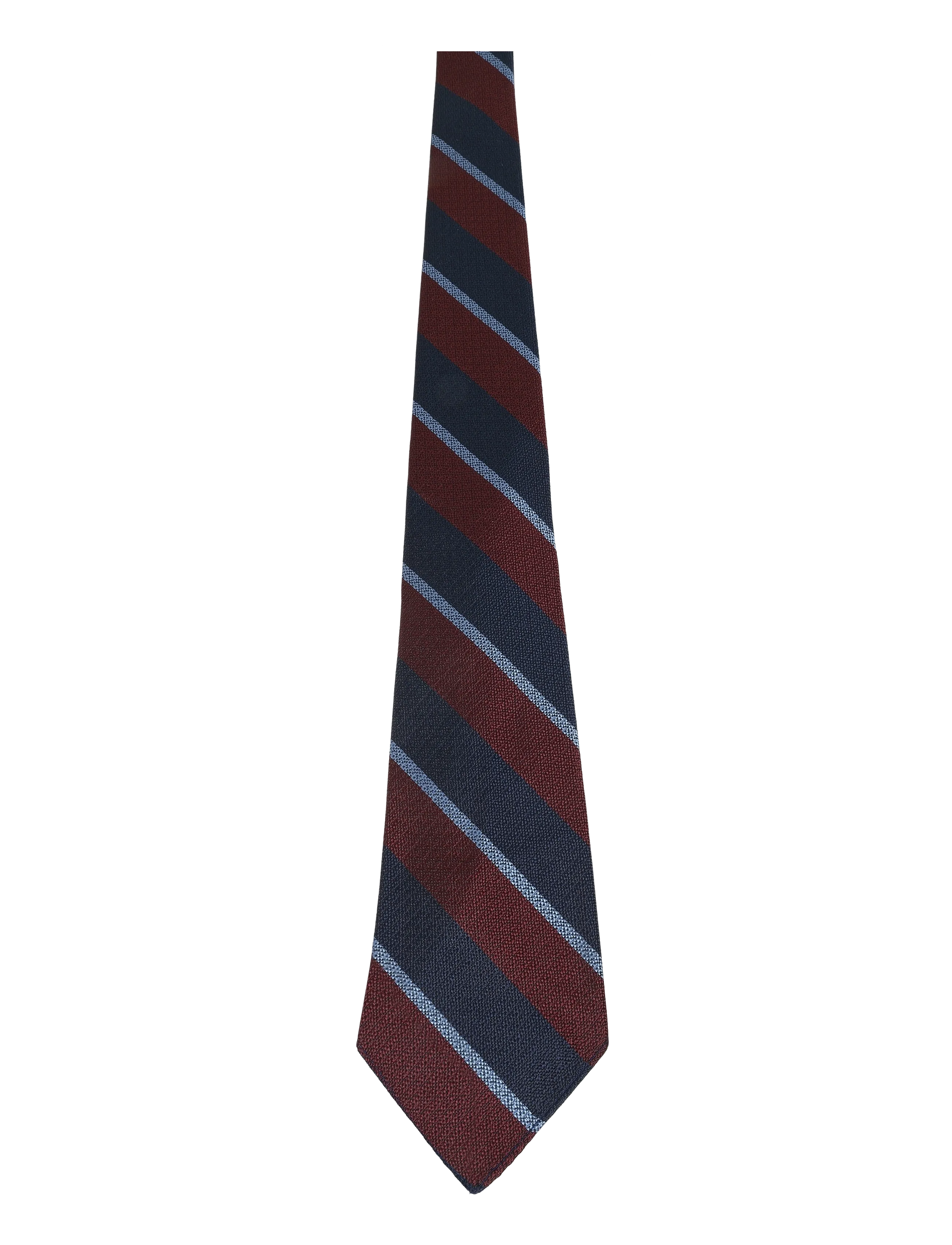 Polo Ralph Lauren NONCREASE STRIPES-TIE - Krawatten & Accessoires - WINE/NAVY / burgundy