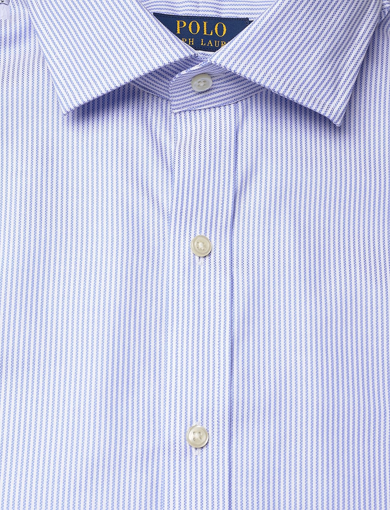 Polo Ralph Lauren - Regent Slim Fit Striped Textured Shirt - gestreifte hemden - 6011a light blue - 2