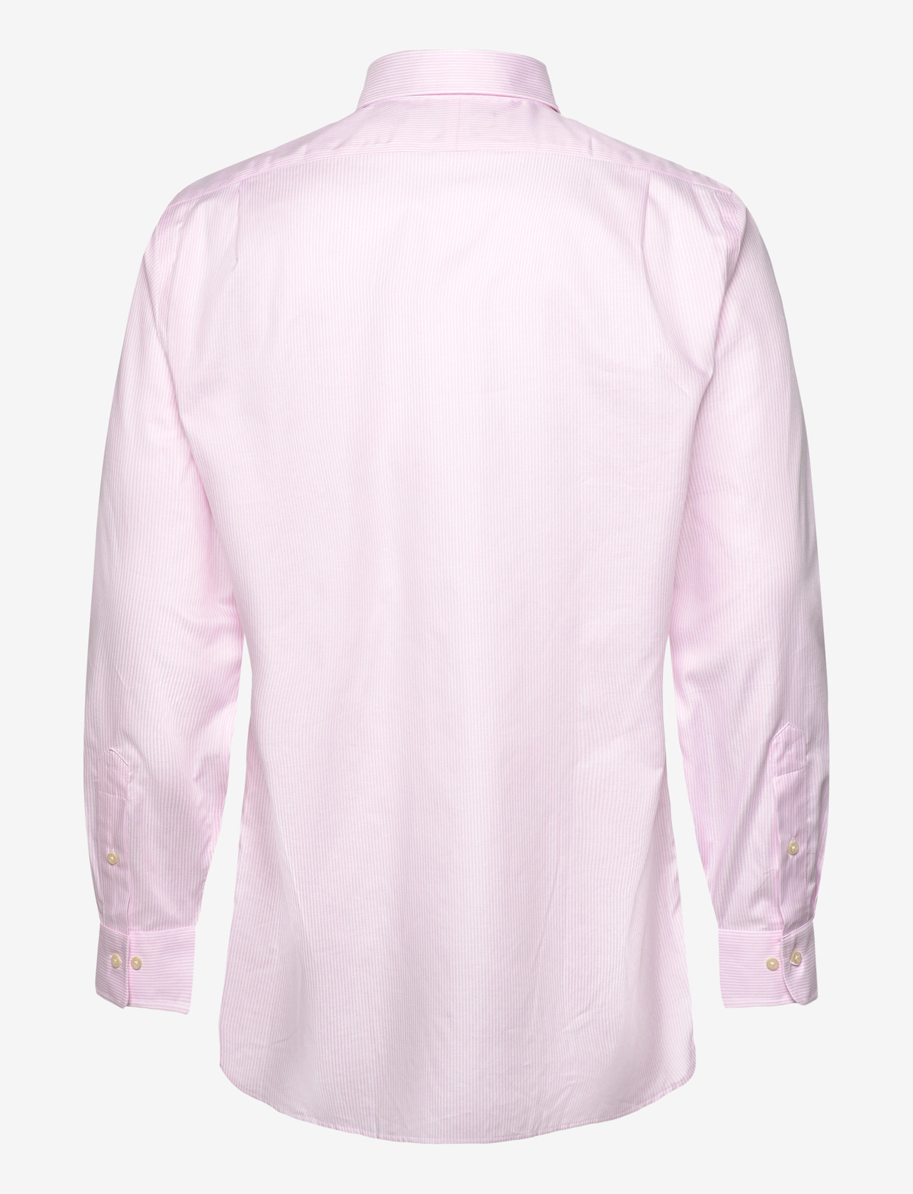 Polo Ralph Lauren - Regent Slim Fit Striped Textured Shirt - triibulised särgid - 6011b pink/white - 1
