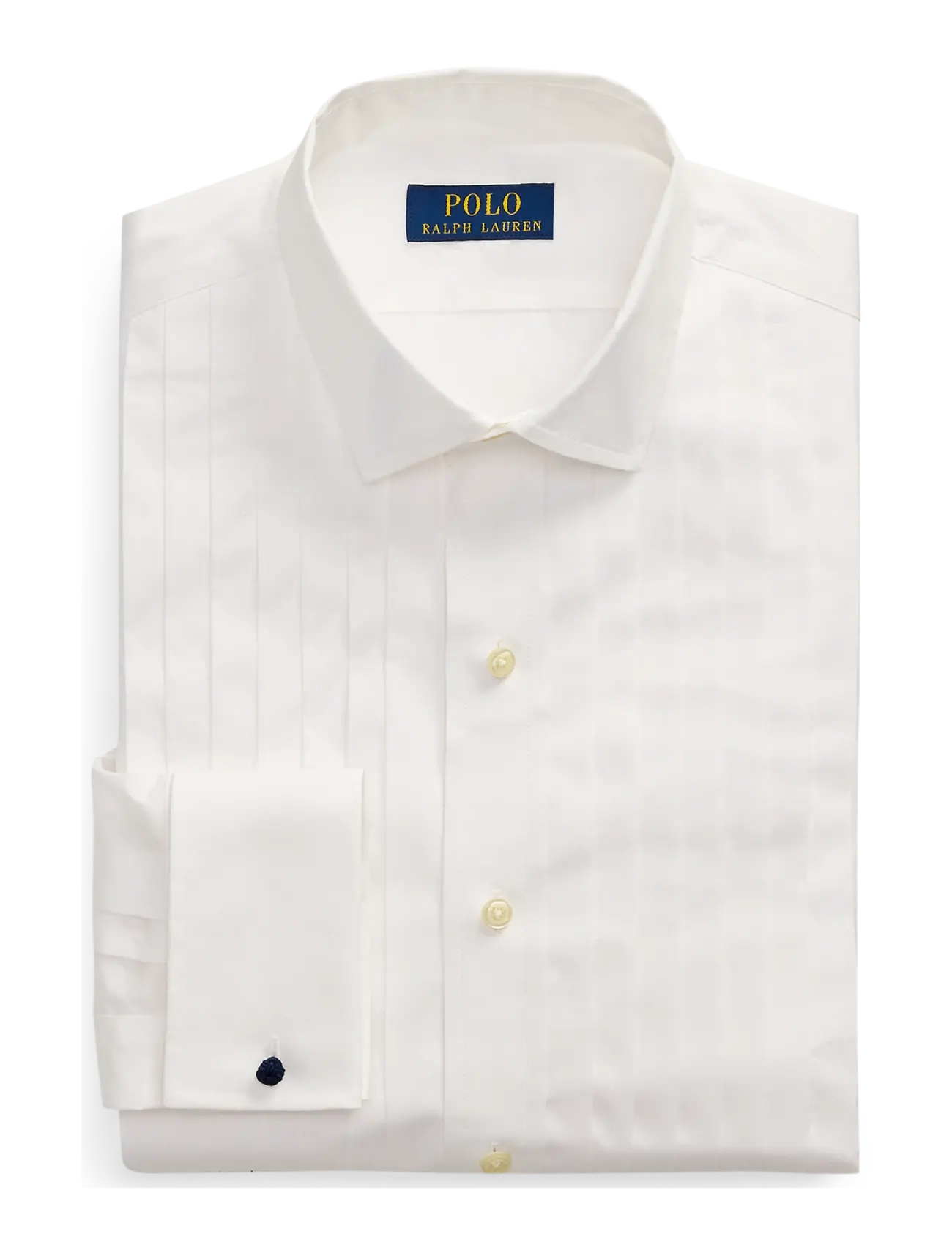 Polo Ralph Lauren - Classic Fit Poplin Tuxedo Shirt - white - 1