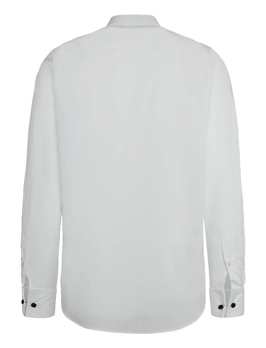 Polo Ralph Lauren - Classic Fit Poplin Tuxedo Shirt - smokingusärgid - white - 2