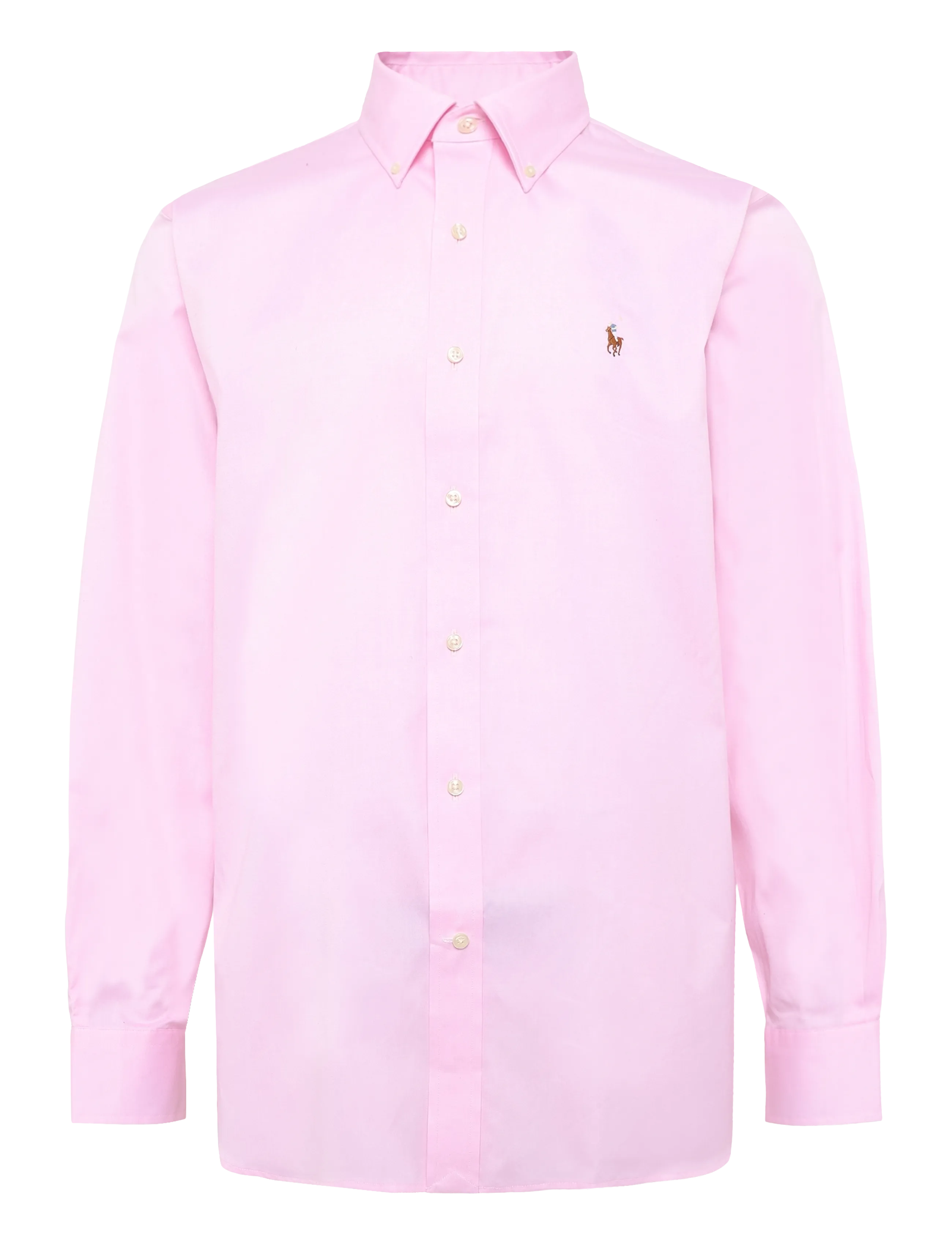Polo Ralph Lauren - Custom Fit Pinpoint Oxford Shirt - oxford skjorter - 1021s pink/white - 1